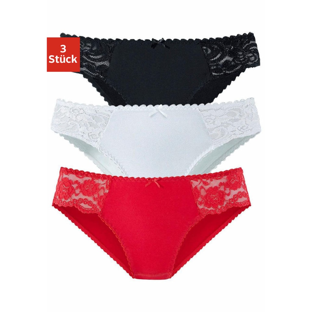 petite fleur Jazz-Pants Slips, (Packung, 3 St.)