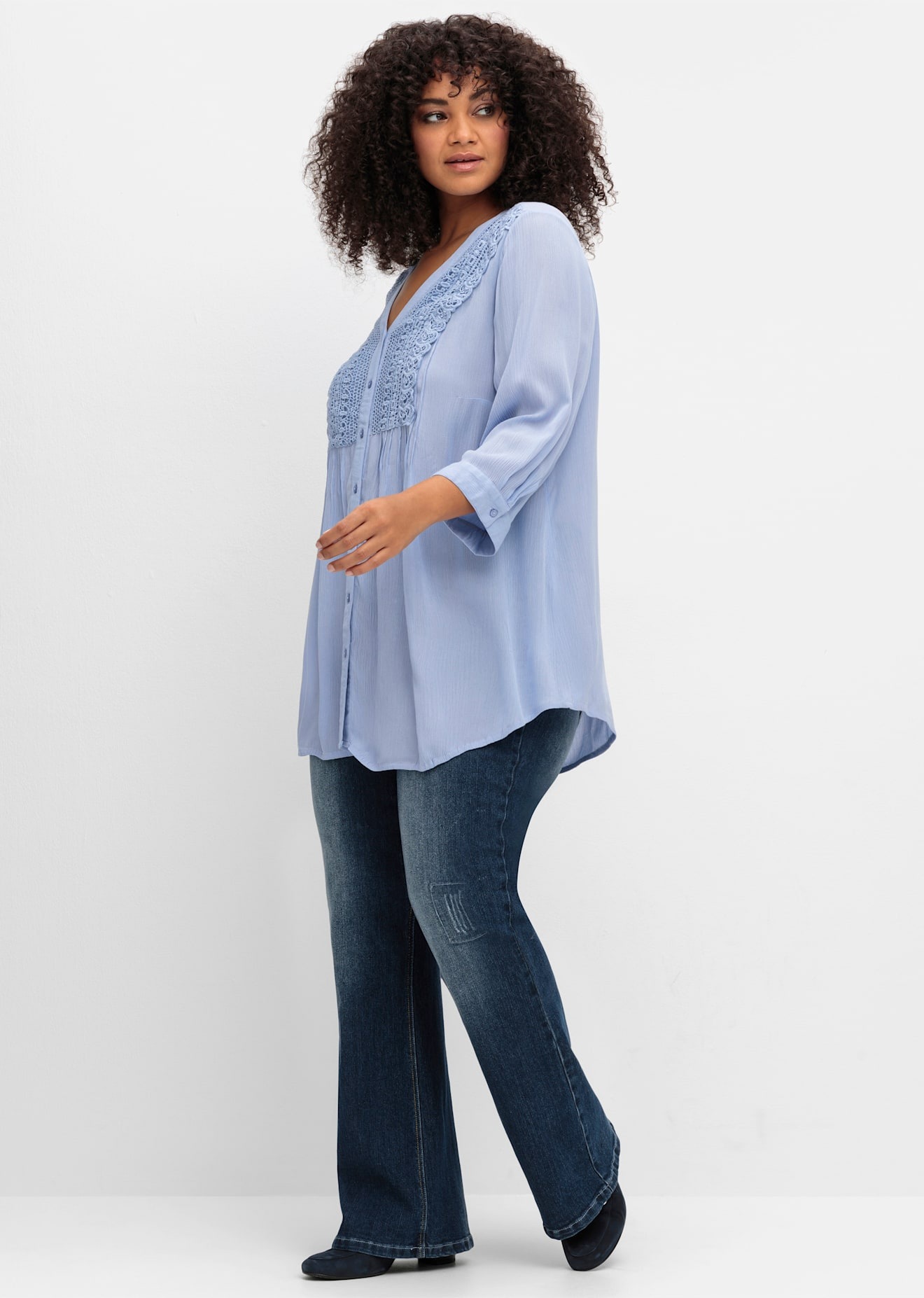 sheego by Joe Browns Crepebluse