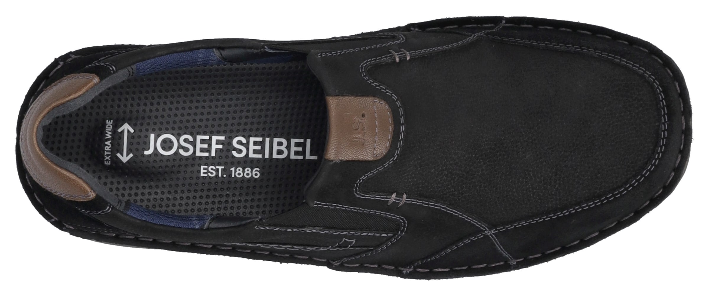 Josef Seibel Slipper »New Anvers 01«  Slip-on Sneaker, Bequemschuh, Komfortschuh in Weite K (=extraweit)