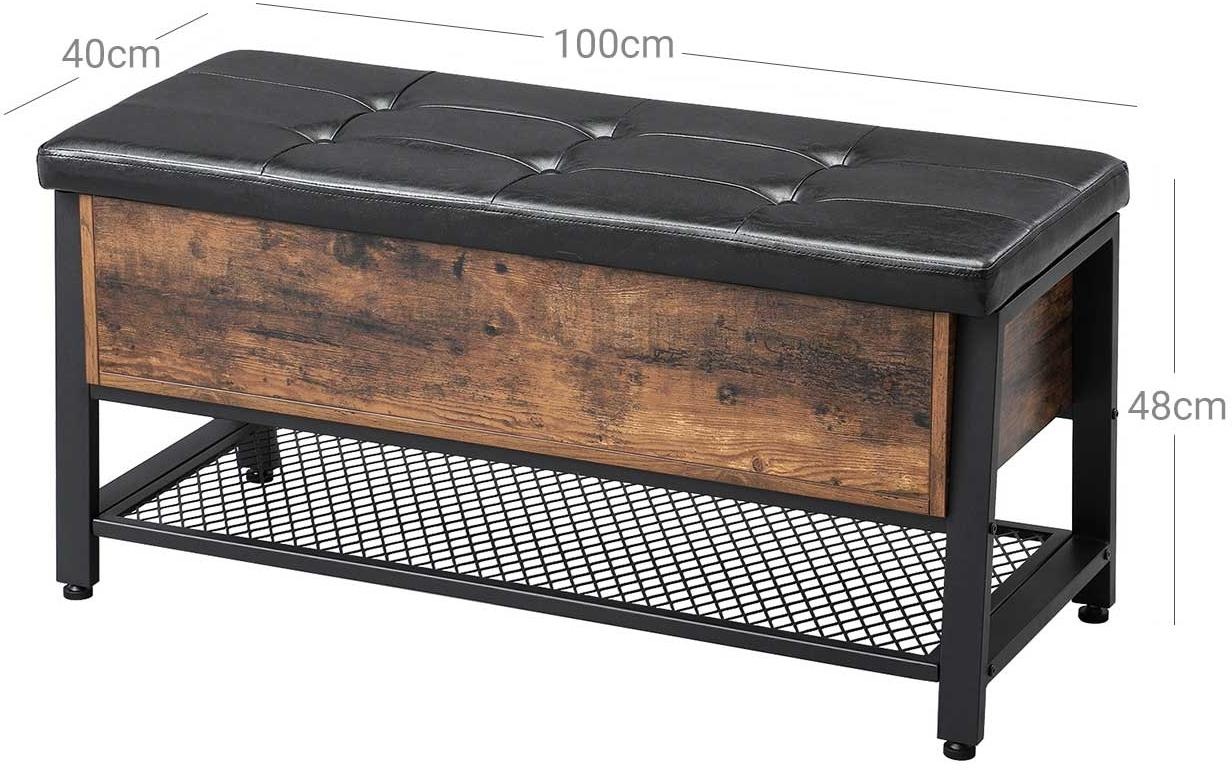 VASAGLE Banc »100 x 47«