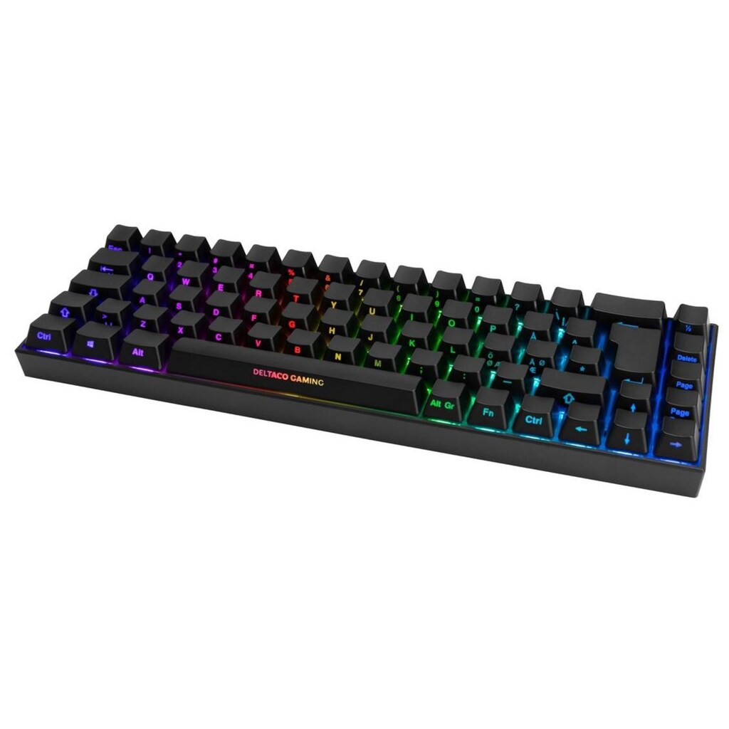 DELTACO Gaming-Tastatur »Mech RGB TKL«
