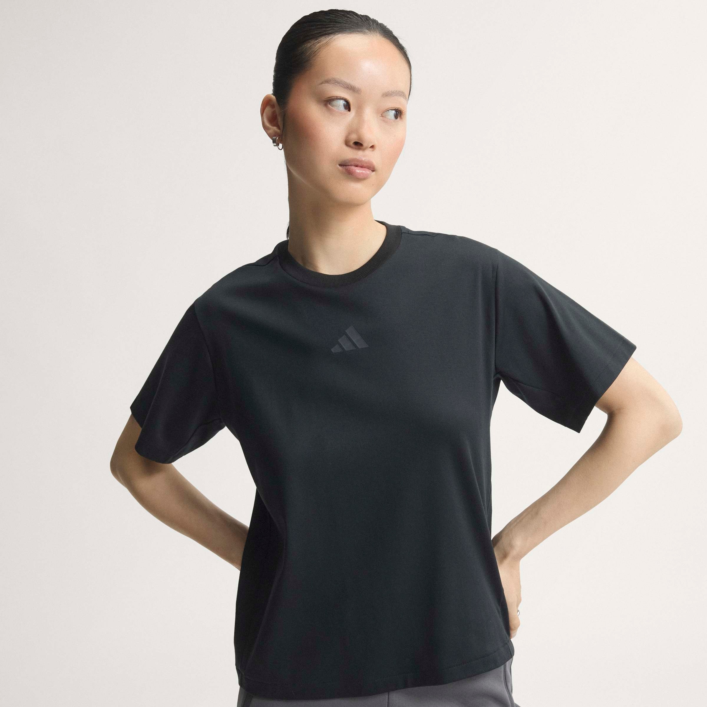 adidas Sportswear T-shirt »ADIDAS Z.N.E« style sportif, col rond, sans fermeture