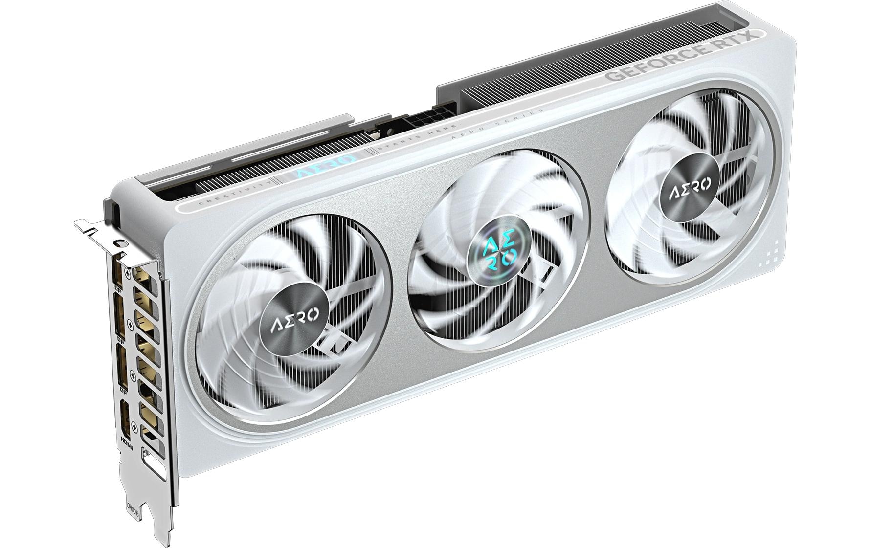 Gigabyte Grafikkarte »GeForce RTX 5060 Ti AERO OC 8G Grafikkarte – 8 GB GDDR7, 128 Bit, PCI-«