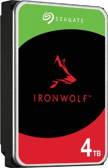 Seagate interne HDD-Festplatte »IronWolf 4TB« 3,5 4 TB Anschluss SATA III