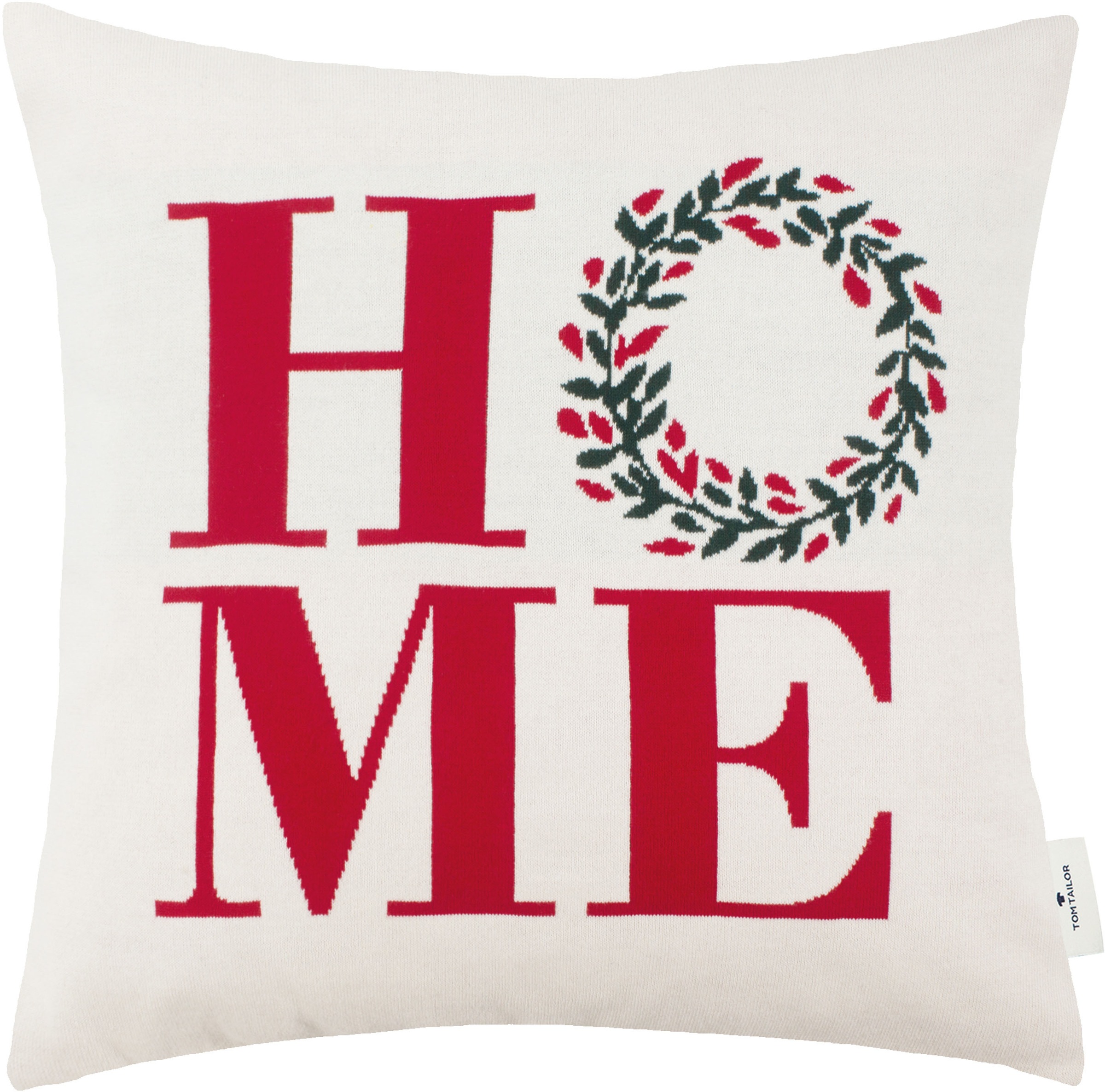 Image of TOM TAILOR HOME Dekokissen "Xmas Home" Kissenhülle ohne Füllung, 1 Stück