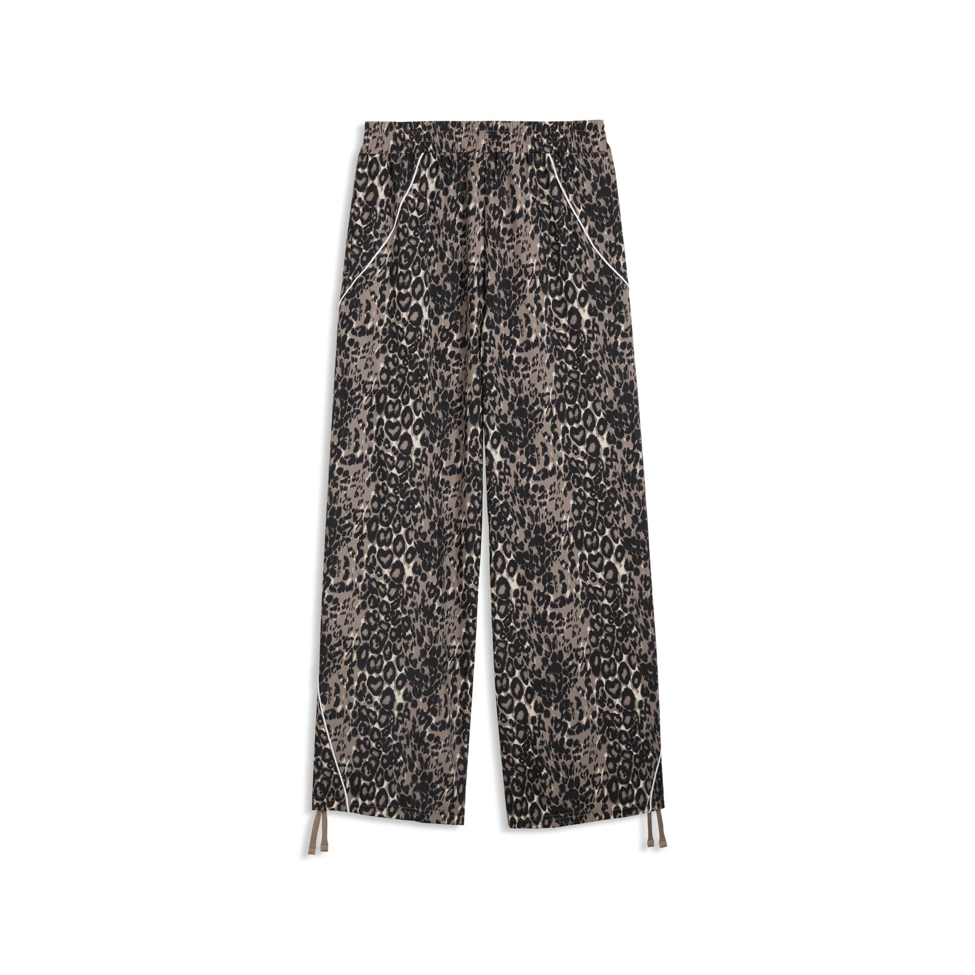 PUMA Trainingshose »SPORT ANIMAL RELAXED AOP WIDE LEG WOVEN PANTS«  mit Eingrifftaschen, normale Länge, aus Polyester