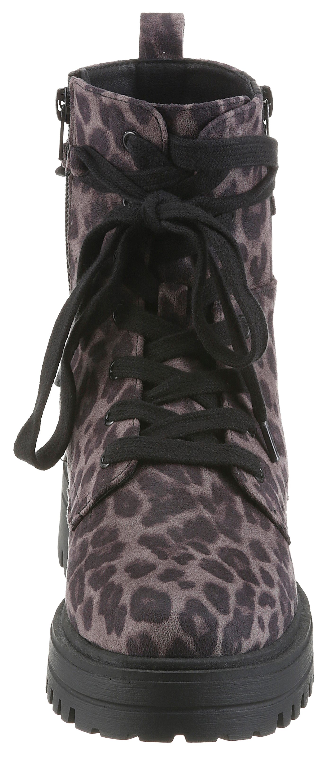 Aniston SHOES Bottines à lacets  bottines à fermeture éclair, imprimé animal - NOUVELLE COLLECTION