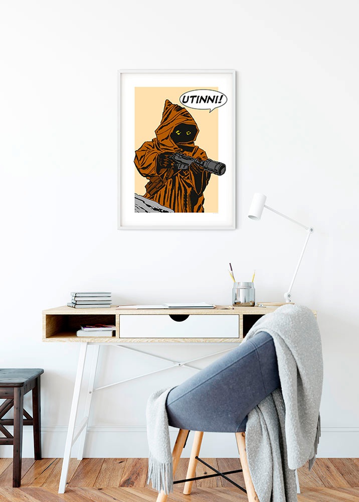 Komar Bild »Star Wars Classic Comic Quote Java«, Star Wars, (1 St.), Wandbild zur Dekoration im Kinderzimmer - ohne Rahmen