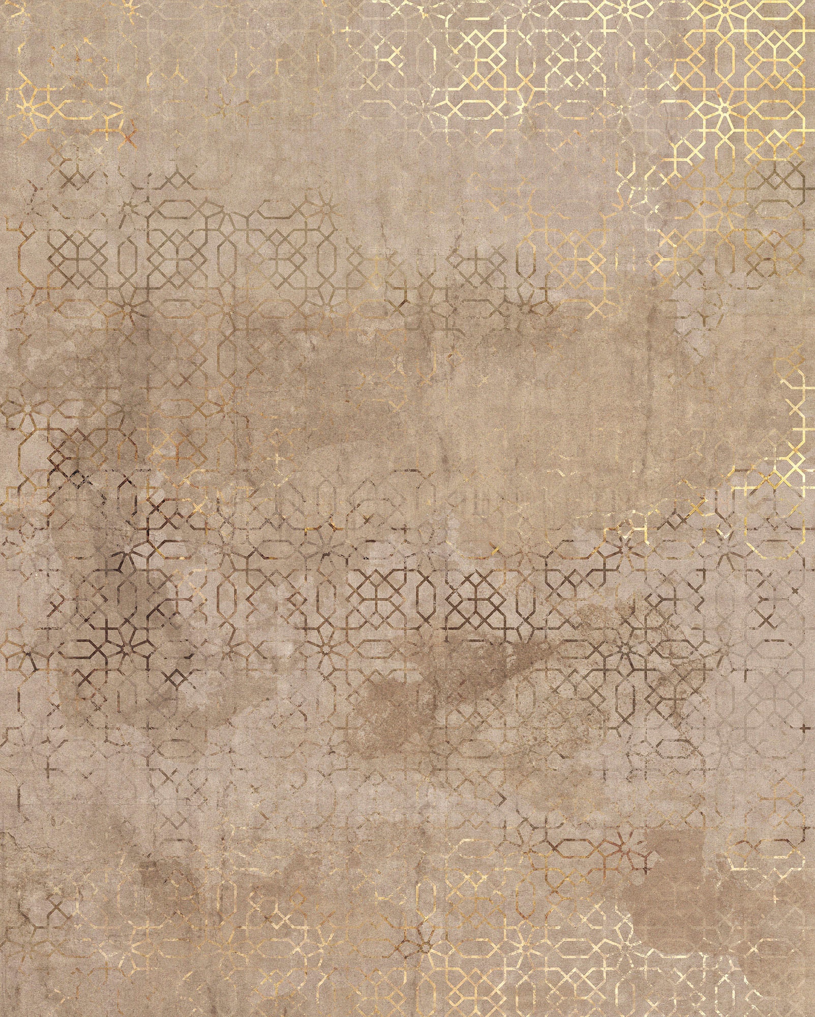 Image of Komar Vliestapete "Digitaldruck Vlies - Calm Creativity - Grösse 200 x 250 cm" bedruckt glatt Wohnzimmer, Schlafzimmer