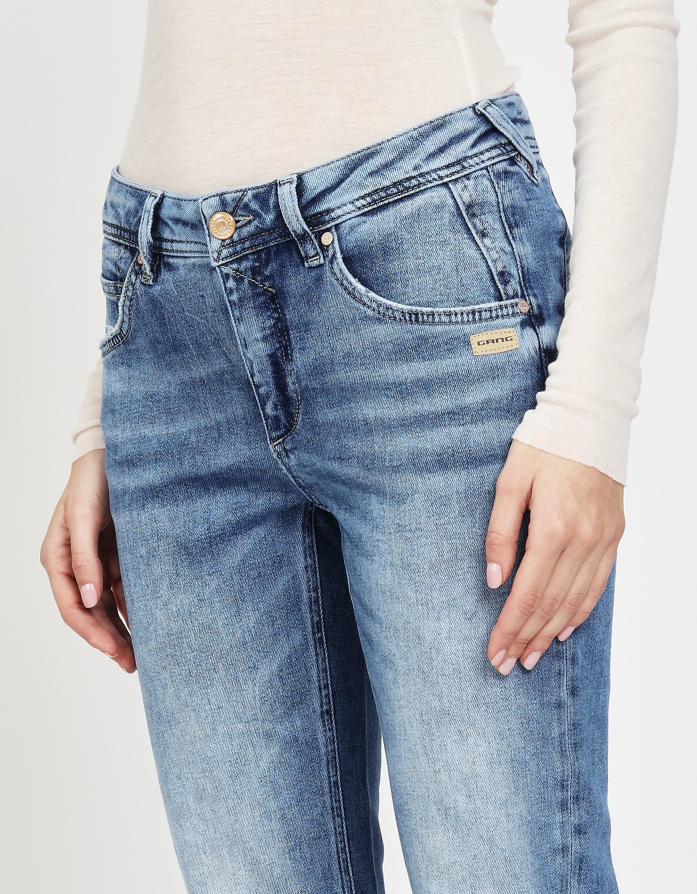 GANG 5-Pocket-Jeans »94ADELA«, im Relaxed Fit