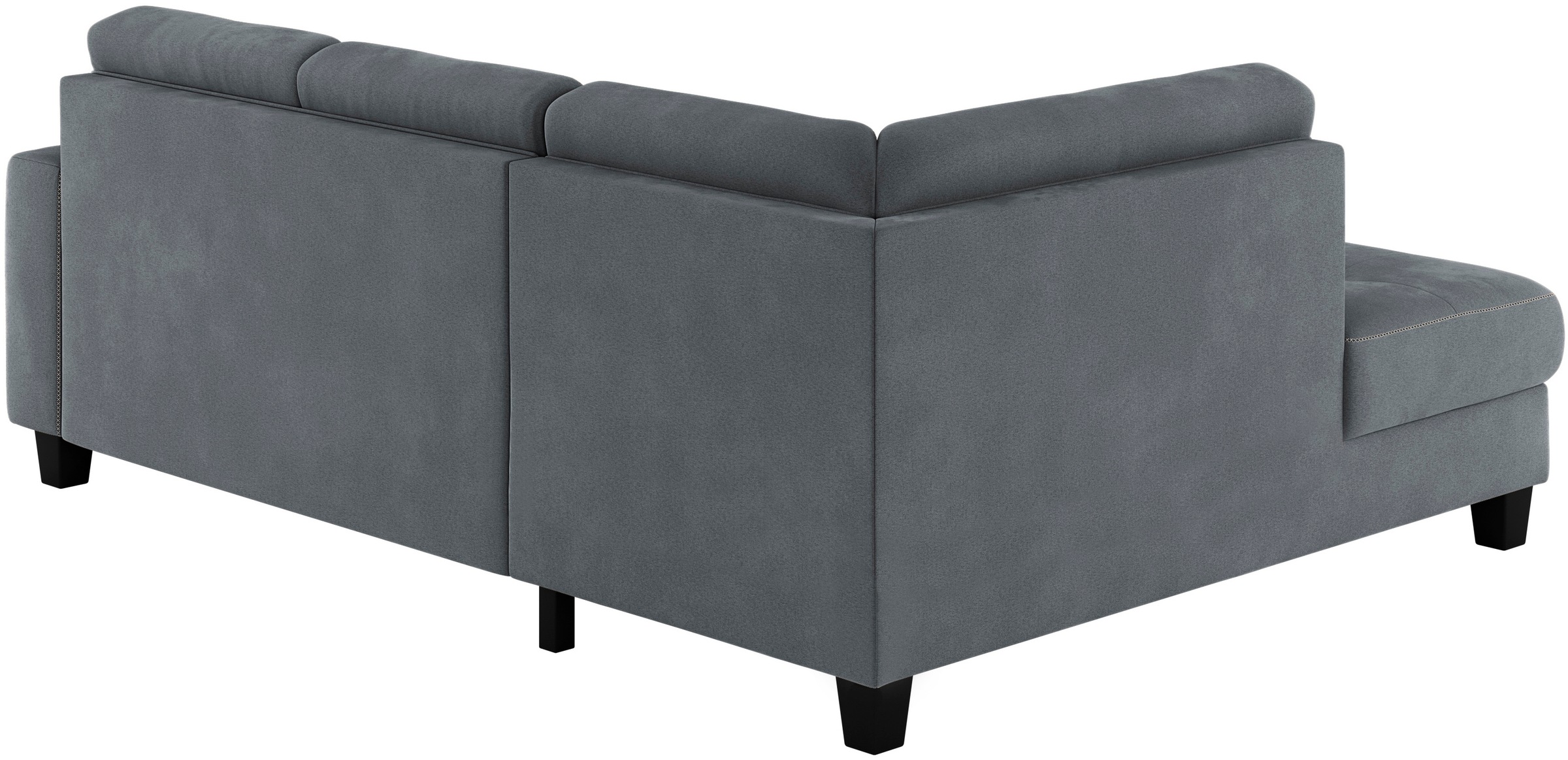 Places of Style Ecksofa »Varese«, Kreuznaht in beige