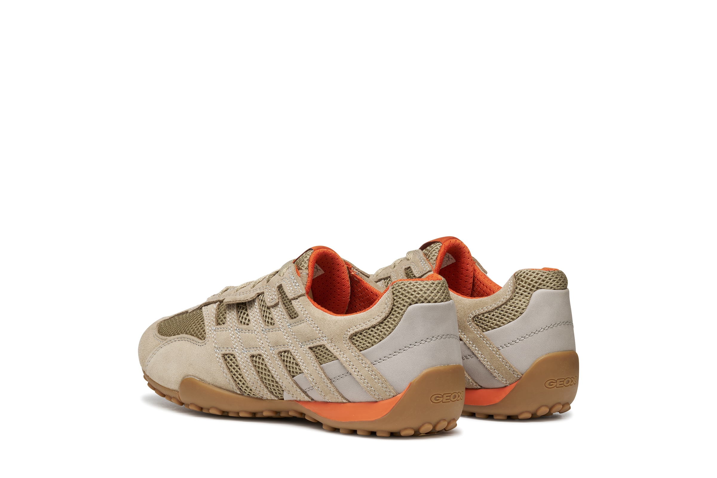 Geox Chaussure à lacets »U SNAKE ORIGINAL«  , Schnürschuh, Freizeitschuh, Trekking Sneaker mit Lederinnensohle