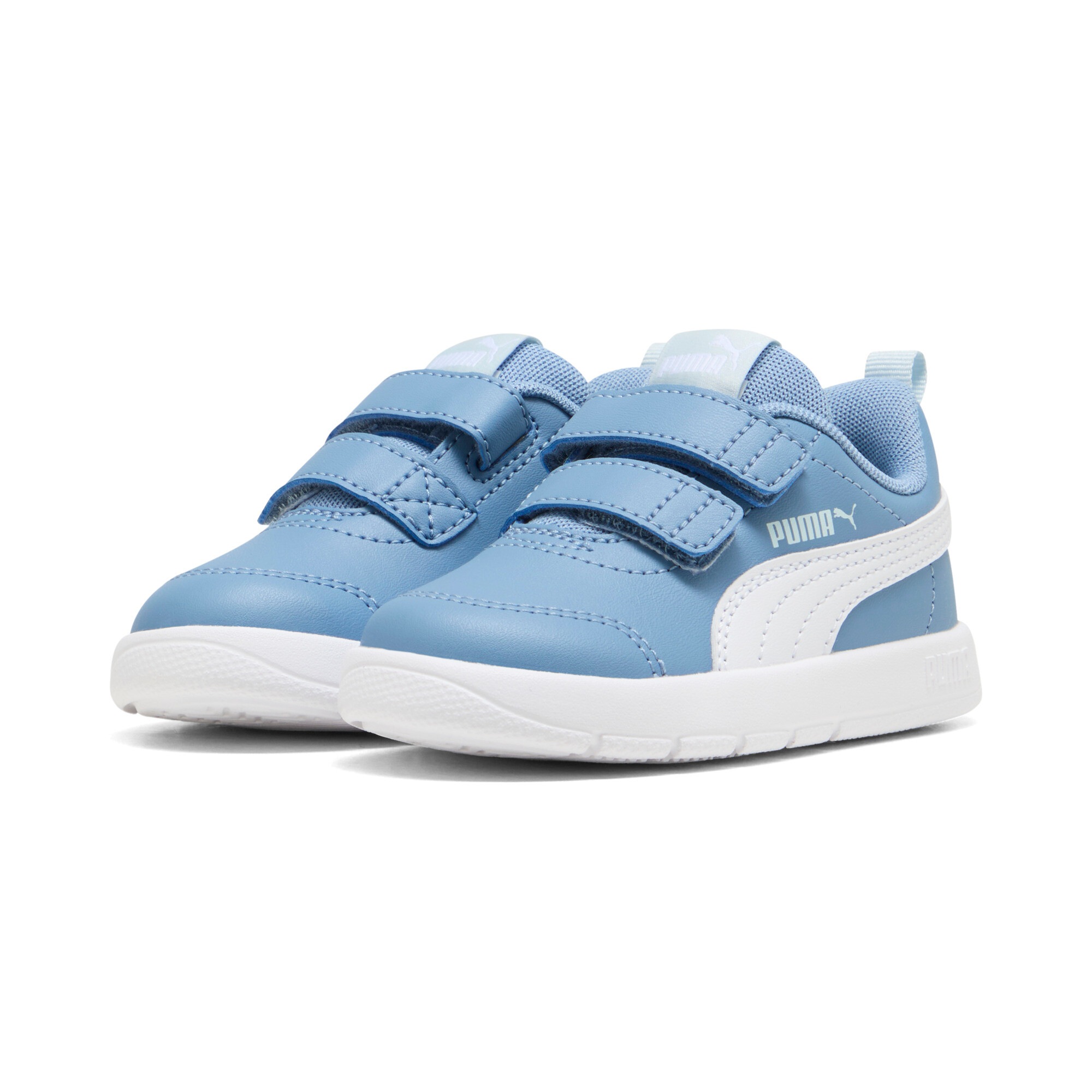 Image of PUMA Sneaker "COURTFLEX V3 V INF" für sportliche Aktivitäten, mit Textil-Innenmaterial, knöchelhoch