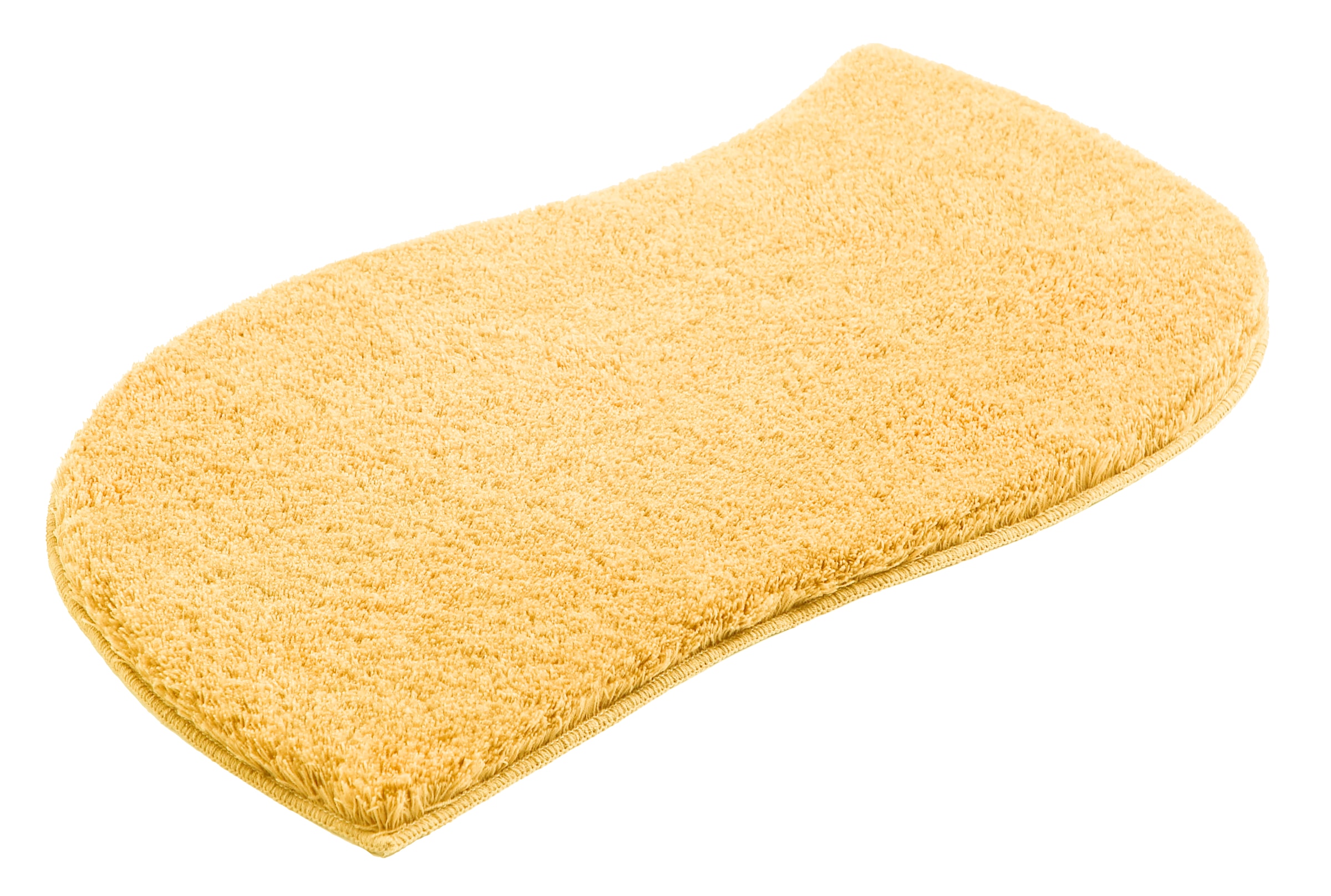 my home Badematte »Merida, Badvorleger, Badezimmer Teppich«, rutschhemmend beschichtet, fussbodenheizungsgeeignet-schnell trocknend-strapazierfähig, Badteppich, Uni Farben, rechteckig, rund & als 2-tlg. Set erhältlich