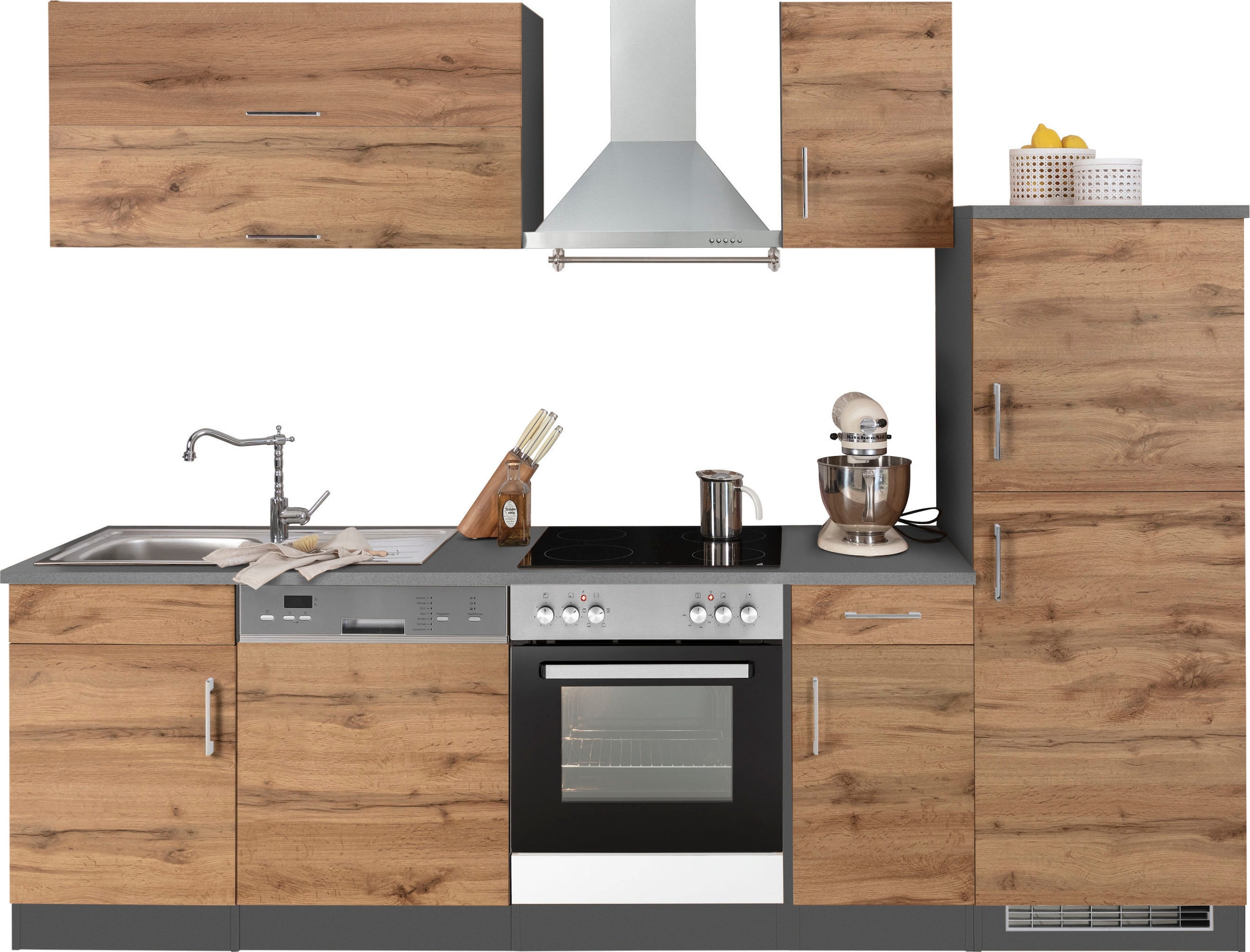 KOCHSTATION Kitchenette »KS-Colmar« sans appareils électriques, largeur 270 cm