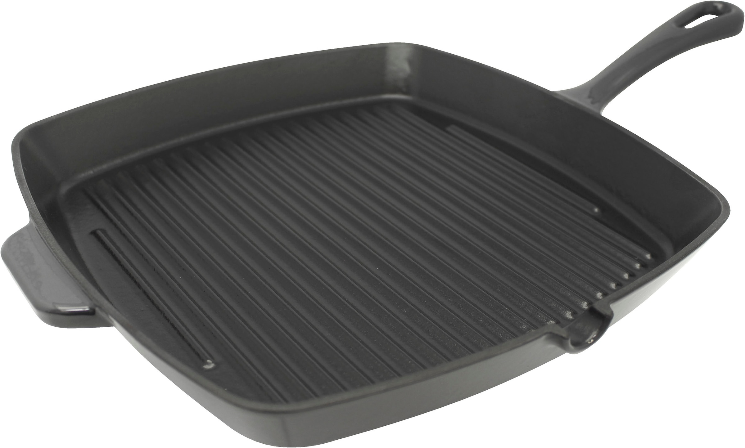 Elo Poêle à griller »Gusseisen Pfanne Ø 28 cm« Fonte 1 tlg. Émaillé à l'extérieur