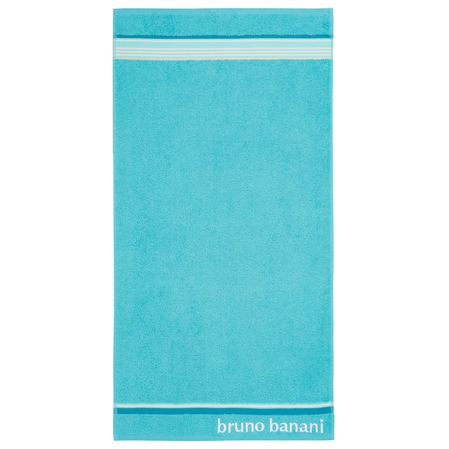 Bruno Banani Handtuch Set »Maja«, Set, 7 tlg., Walkfrottee, mit Bordüre und  Markenlogo, 7 teiliges Handtücher Set, 100% Baumwolle jetzt kaufen
