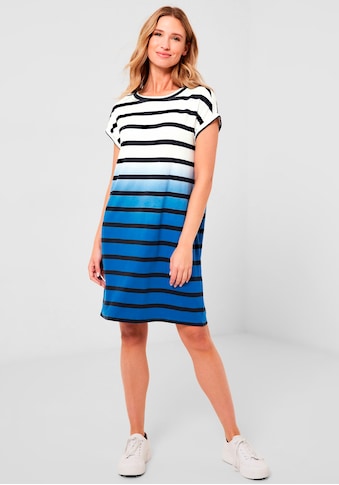 Sweatkleid »EOS_Striped Dip Dye Dress«