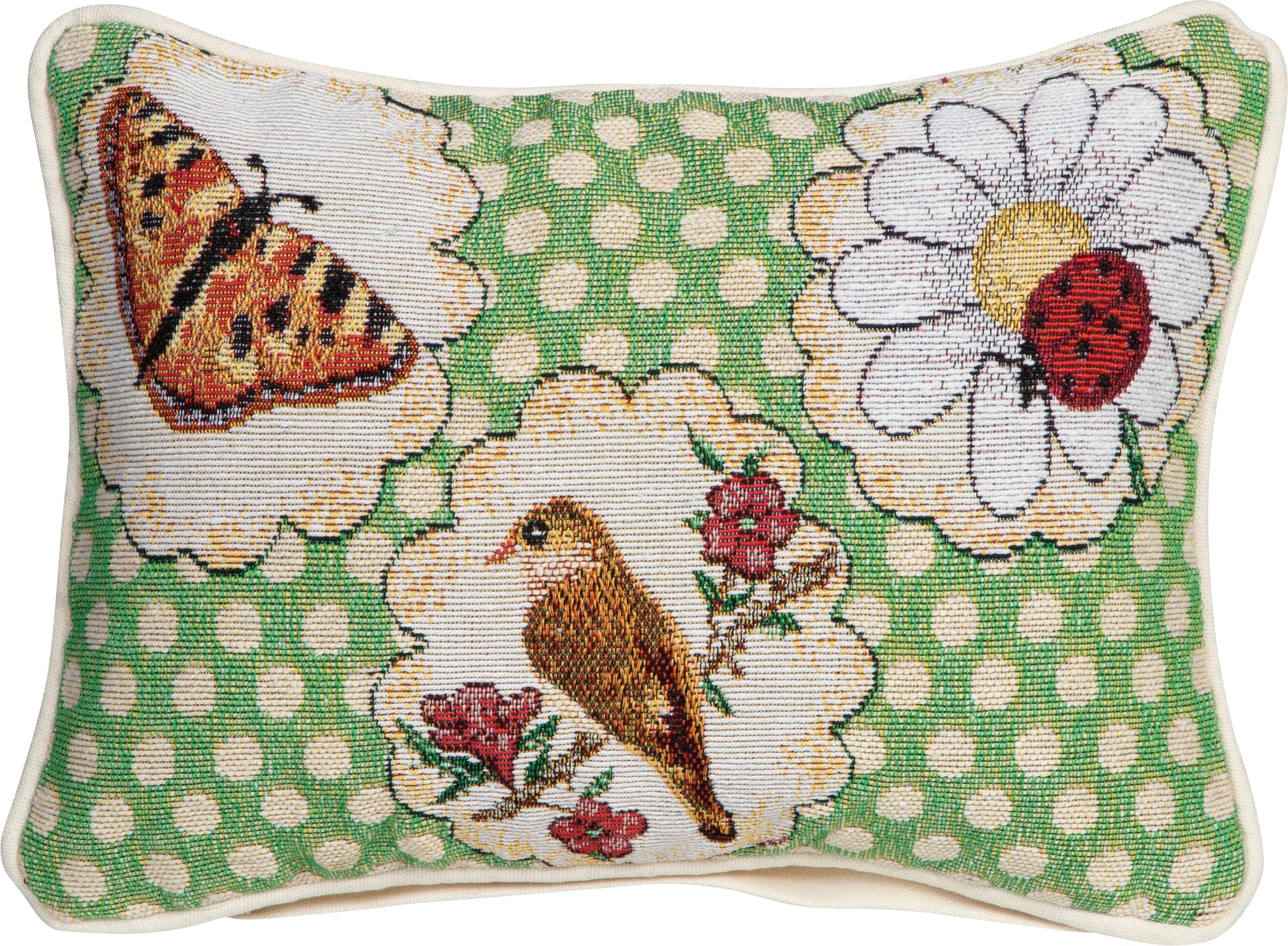 Image of SPRÜGEL Dekokissen "Blütentrio" mit unterschiedlichen Motiven
