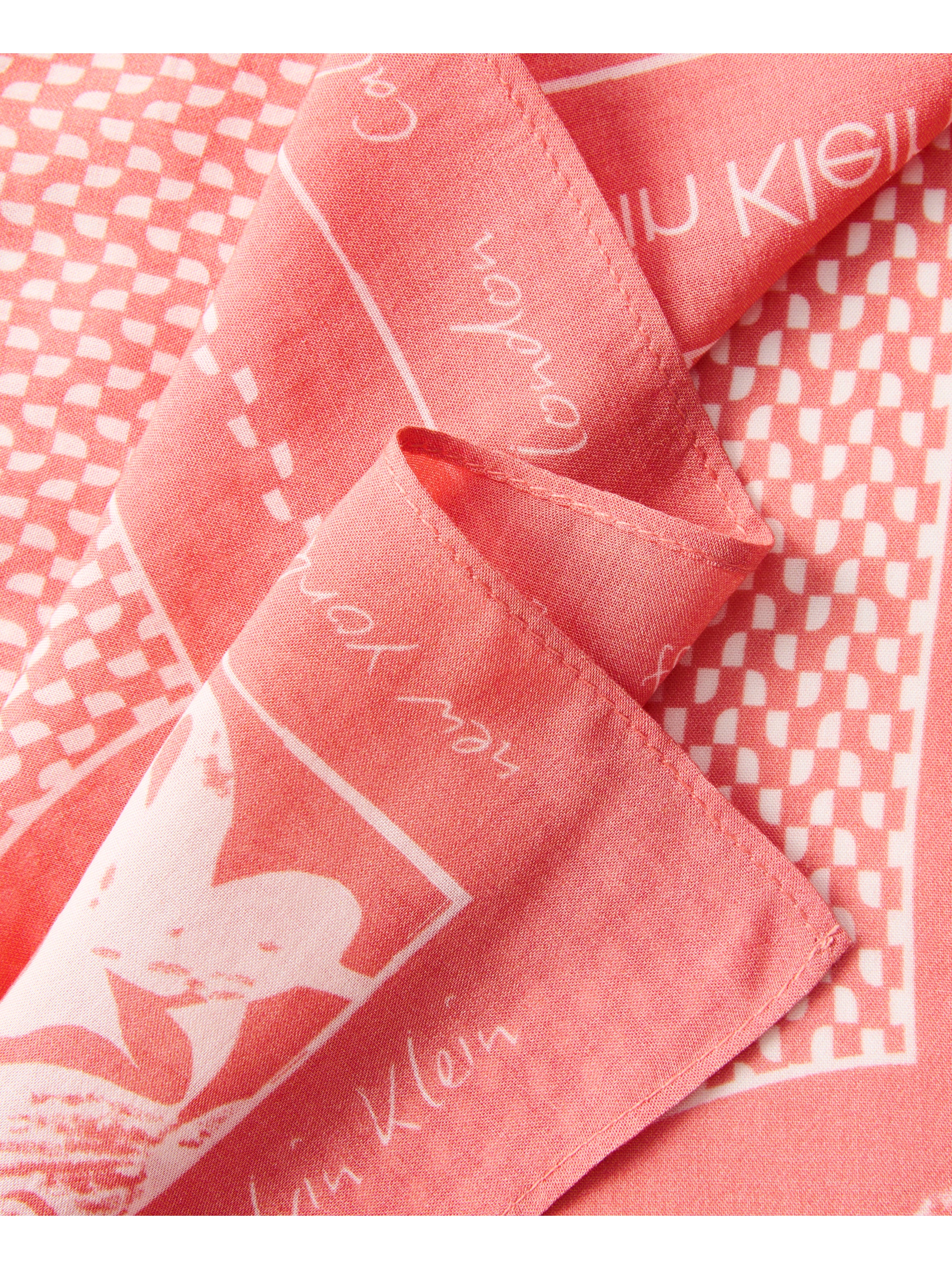 Calvin Klein Modetuch »GRAPHIC PRINT BANDANA« Onesize mit Muster