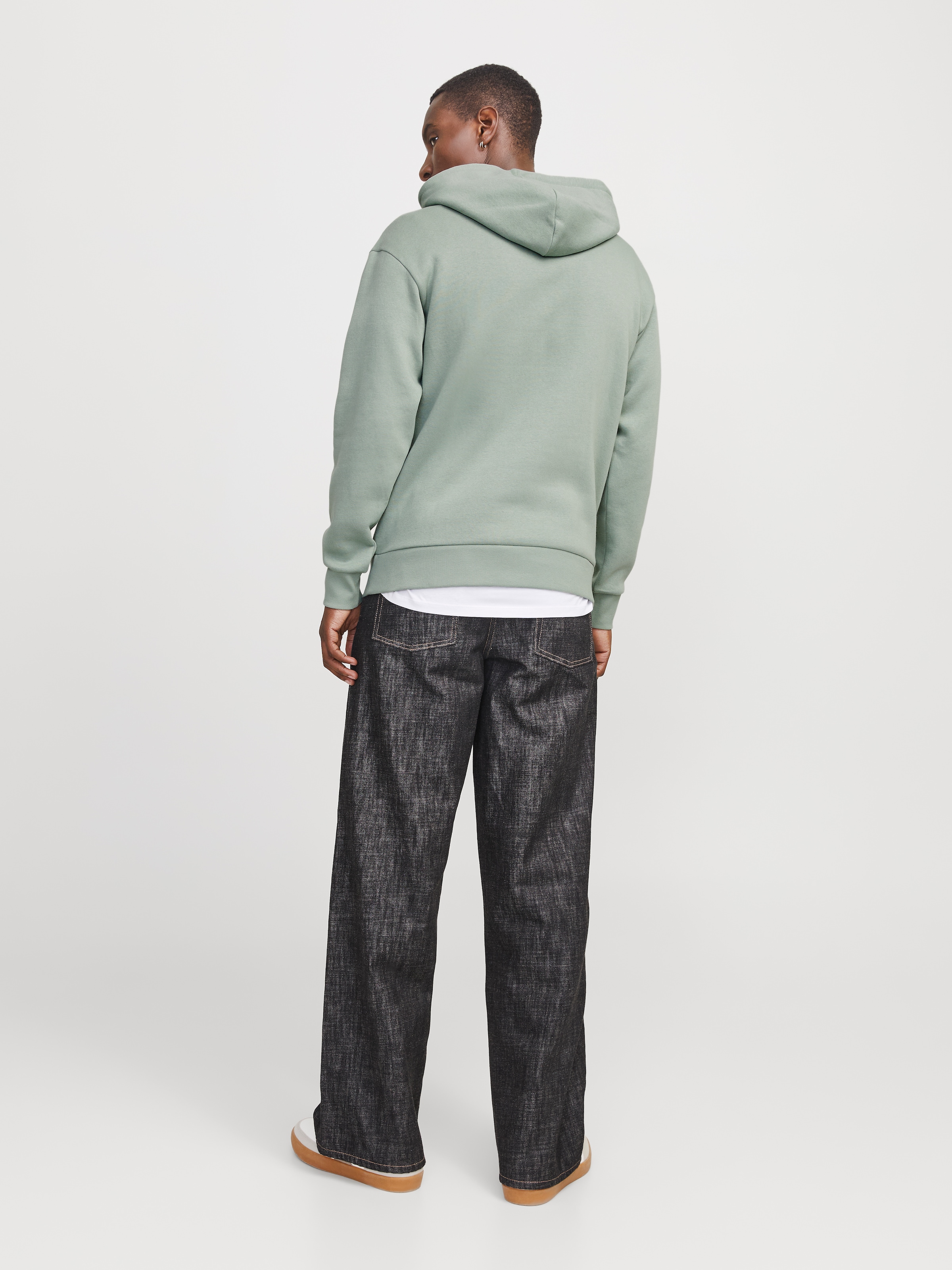 Jack & Jones Kapuzensweatshirt »JJECORP GRAPHIC SWEAT HOOD NOOS«, mit Logo Print