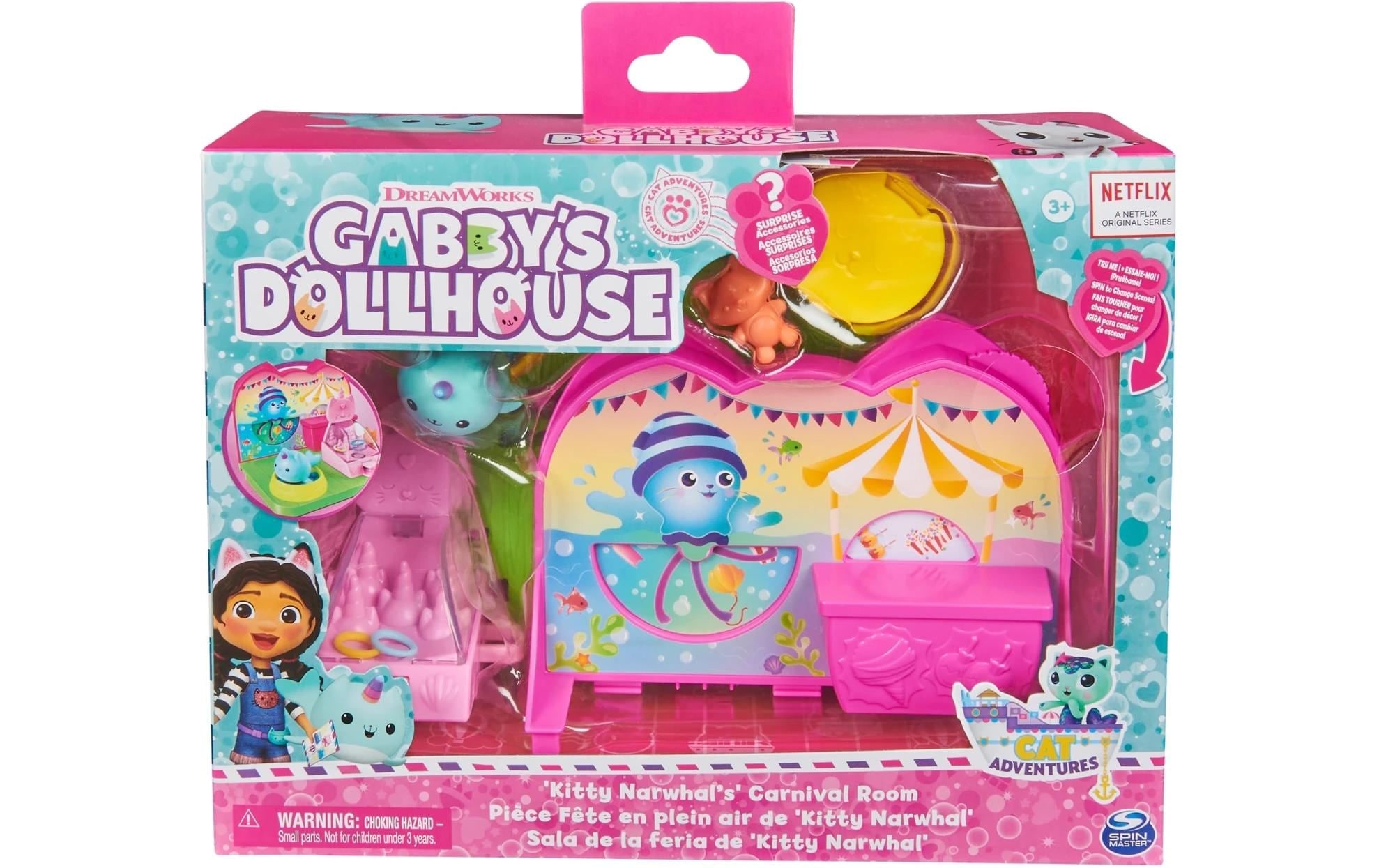 Spin Master Spielwelt »Gabby's Dollhouse Deluxe Room Carnival Cat Adventures«
