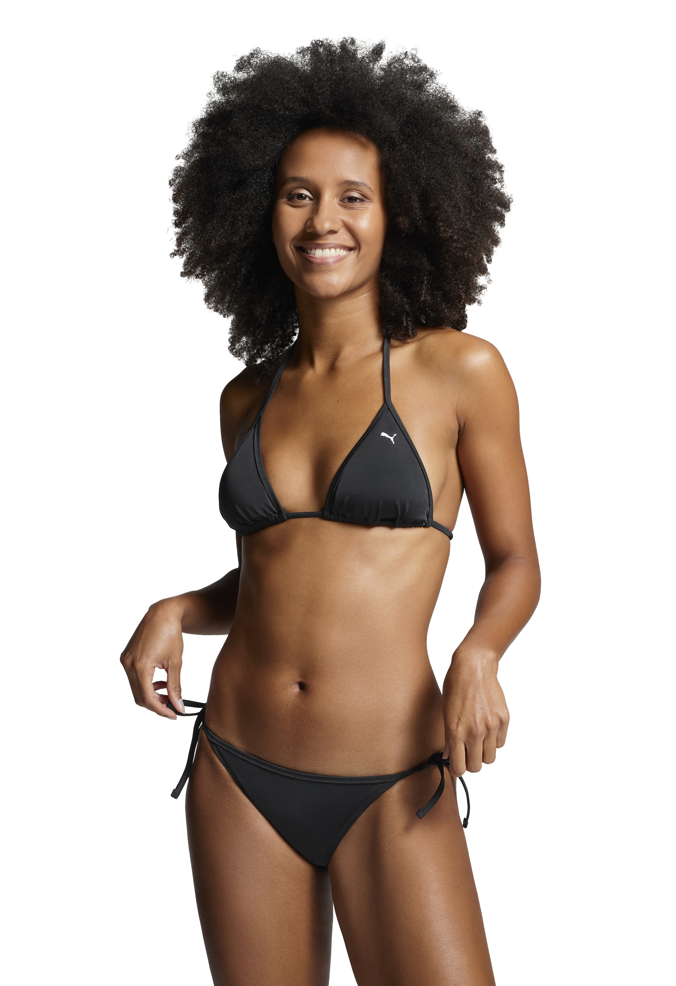 Image of PUMA Triangel-Bikini-Top "PUMA SWIM WOMEN TRIANGLE TOP" zum Binden, Neckholder