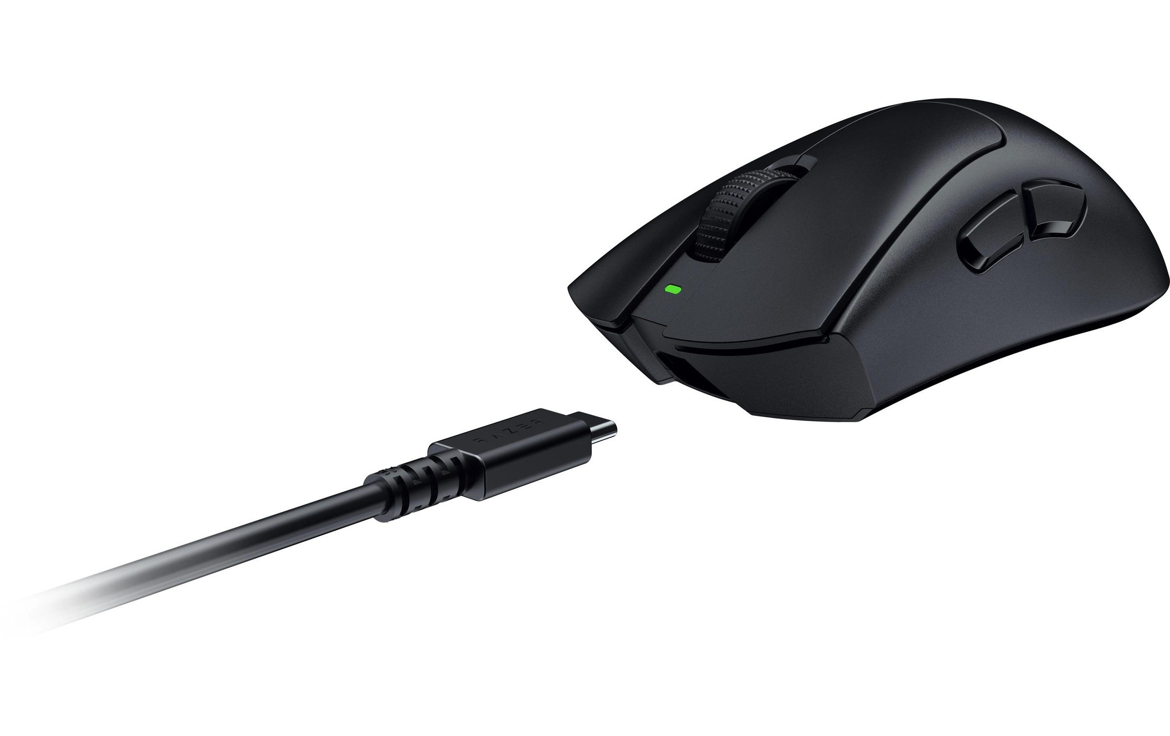 Image of RAZER Gaming-Maus "DeathAdder V3 HyperSpeed" kabelgebunden kabellos