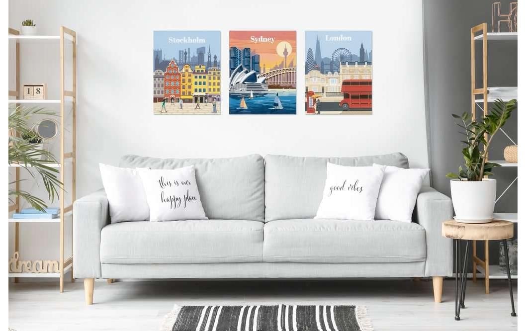 Ravensburger Peinture par numéros »CreArt, Colorful Stockholm« fabriqué en Europe