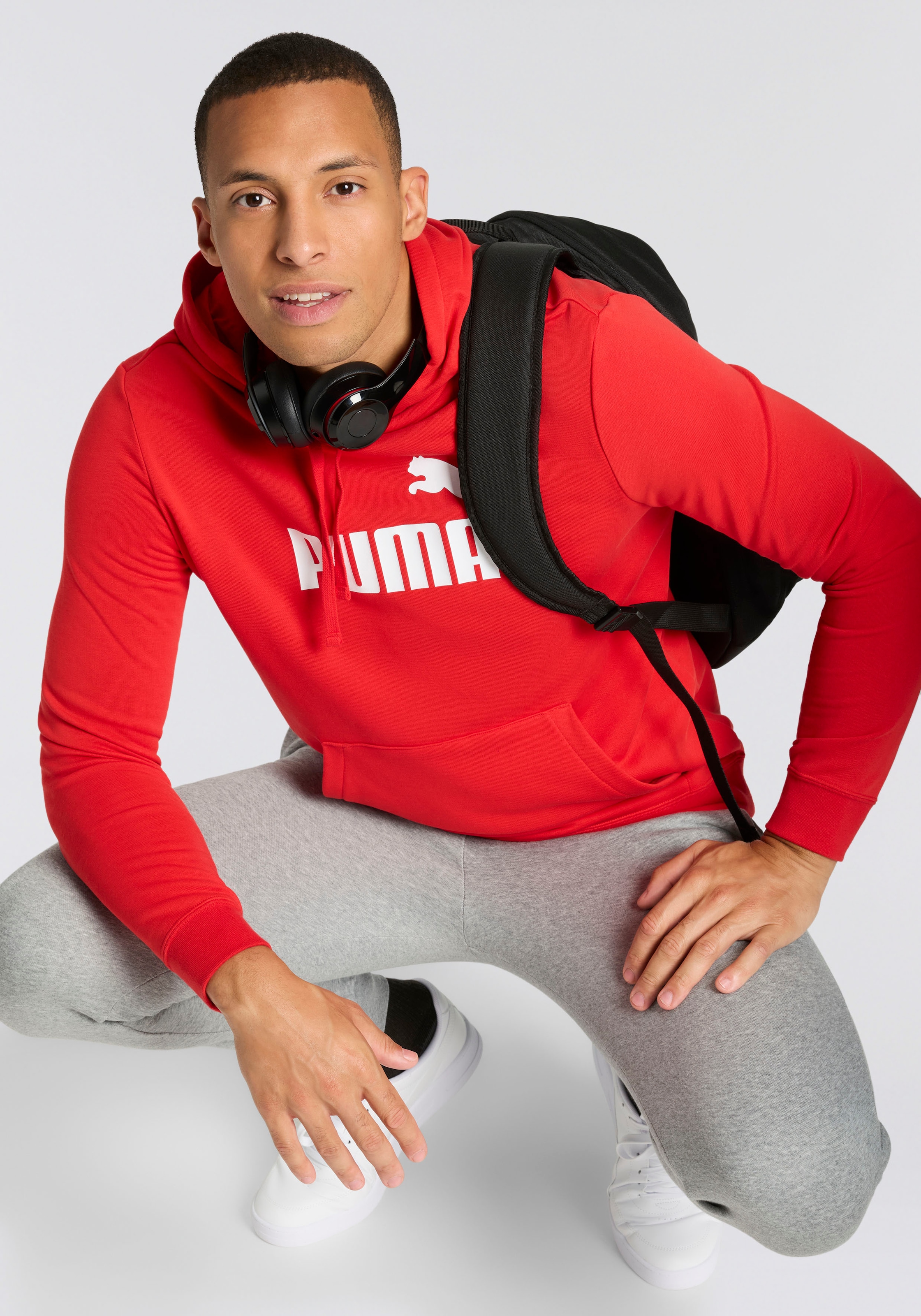 PUMA Kapuzensweatshirt »ESS NO. 1 LOGO HOODIE TR« French Terry Material für angenehmes Tragegefühl, sportlicher Look