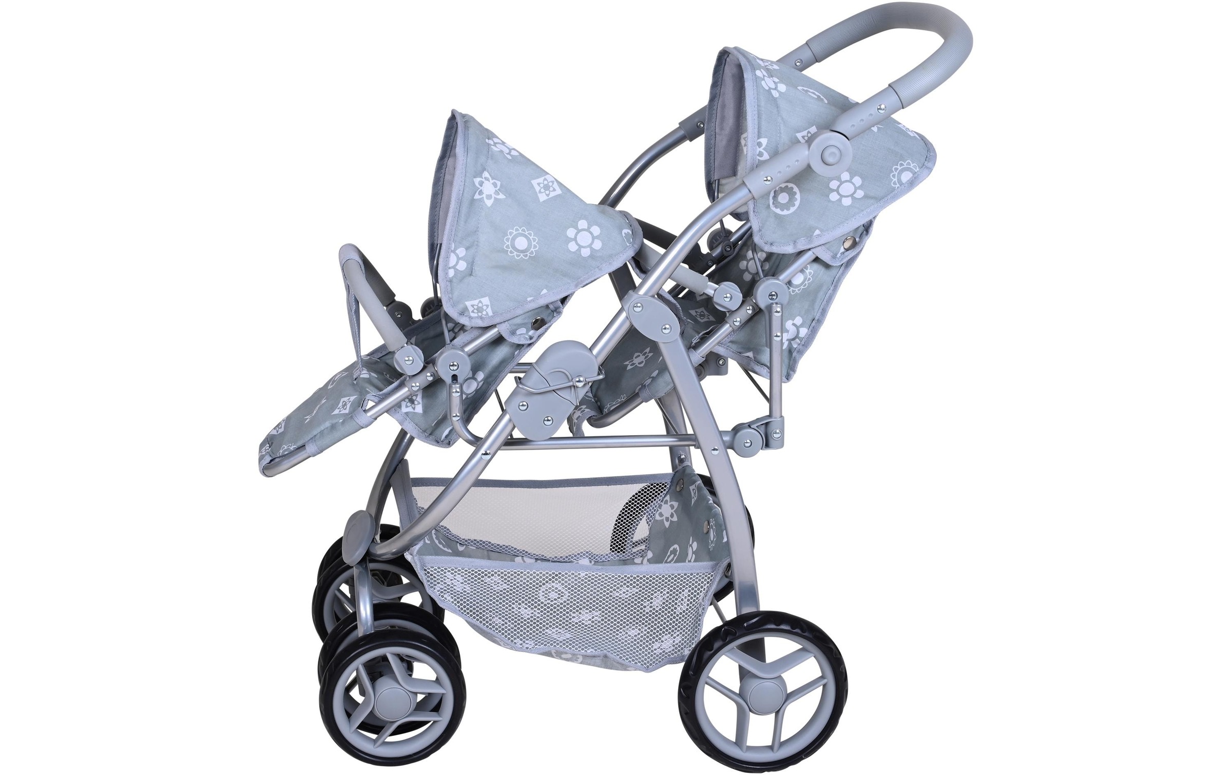 Knorrtoys® Puppen-Zwillingsbuggy »Milo«