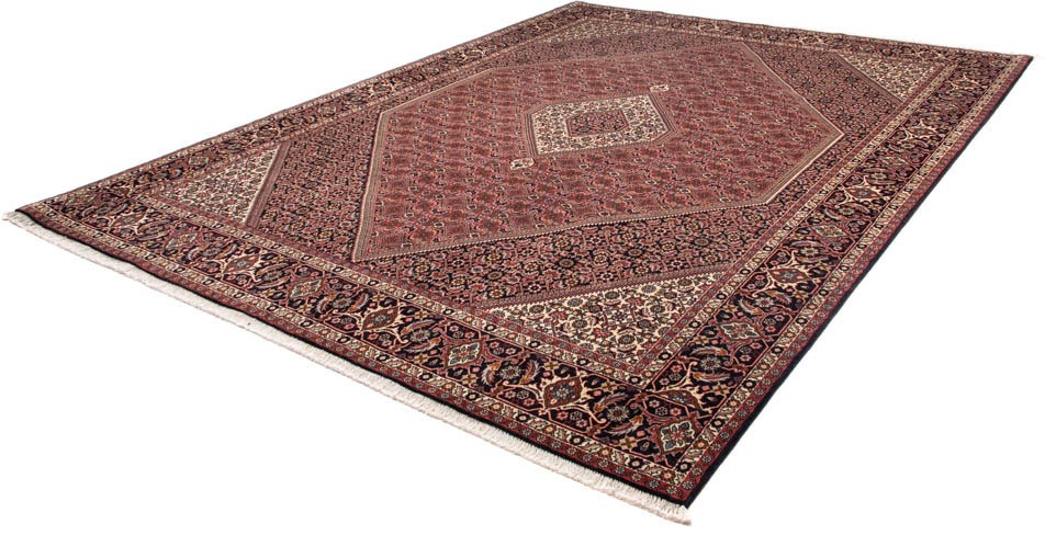 Image of morgenland Orientteppich »Perser - Bidjar - 350 x 252 cm - braun«, rechteckig, 15 mm Höhe, Wohnzimmer, Handgeknüpft, Einzelstück mit Zertifikat bei Ackermann Versand Schweiz