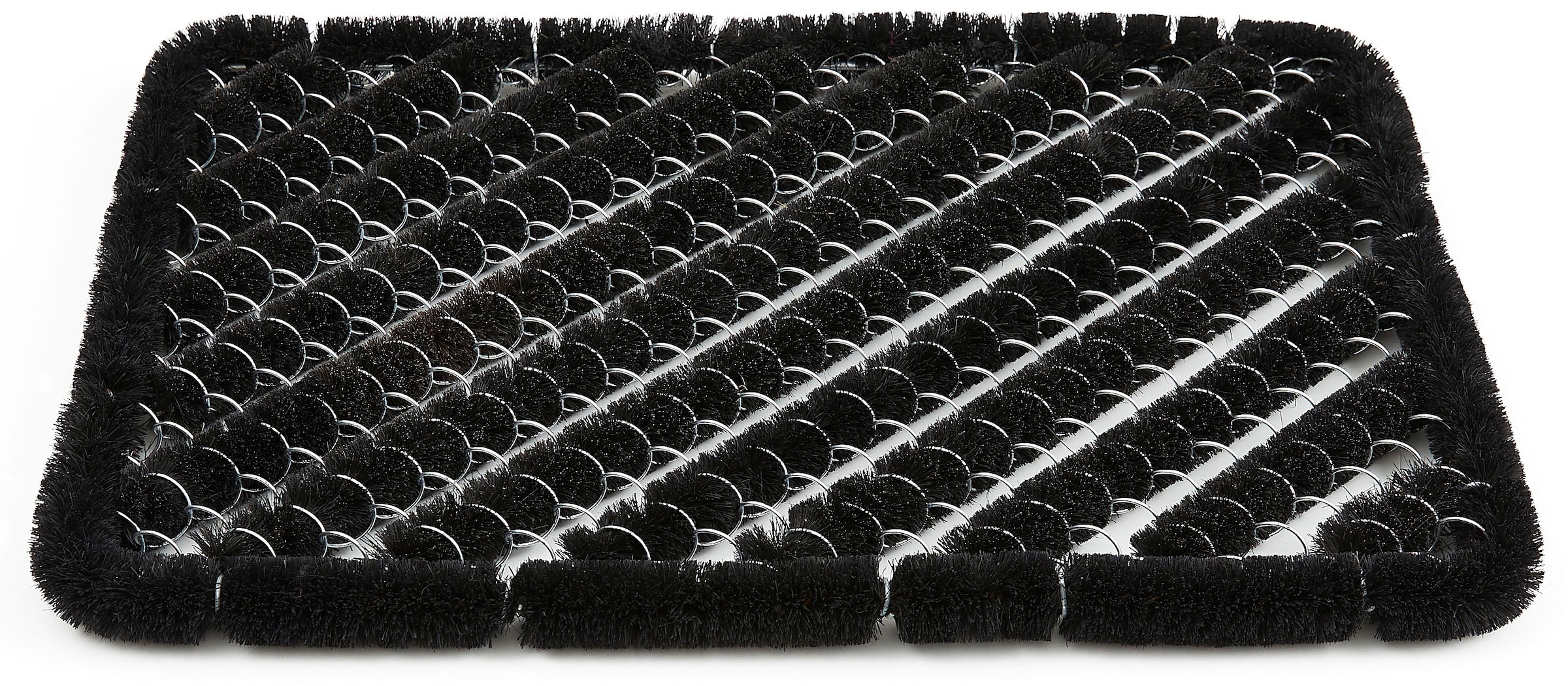 Image of Andiamo Fussmatte "Kokos Drahtgitter" rechteckig 30 mm Höhe Schmutzfangmatte, robust & strapazierfähig, In- und Outdoor geeignet