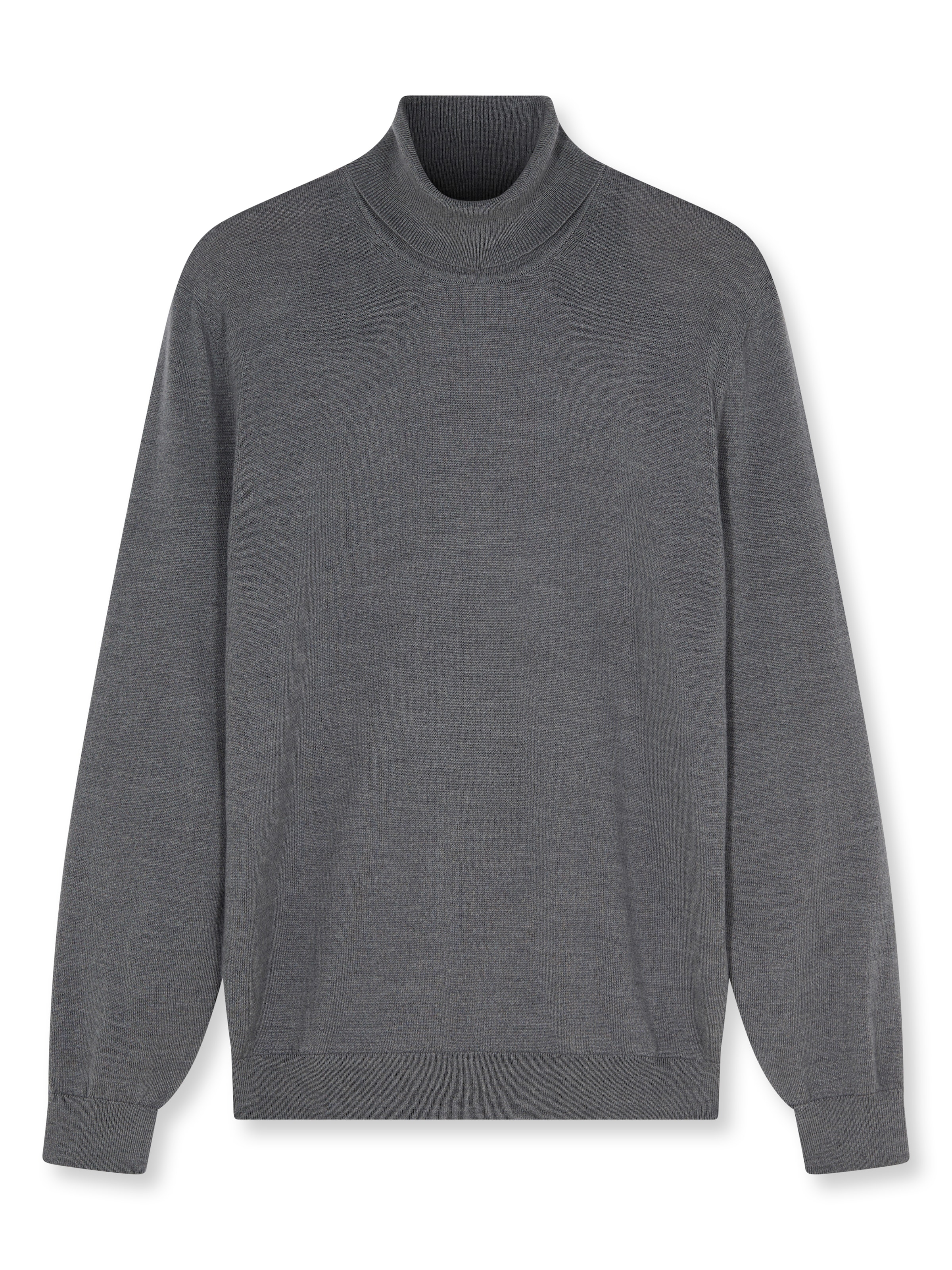 OLYMP Pull à col roulé »OLYMP Strick Casual« aus reiner Wolle