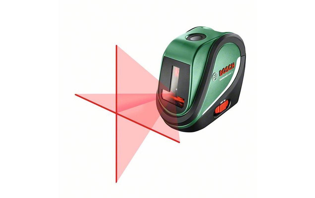 BOSCH Kreuzlinienlaser »UniversalLevel 2 Solo«, Bringt Ihre Idee präzise an die Wand