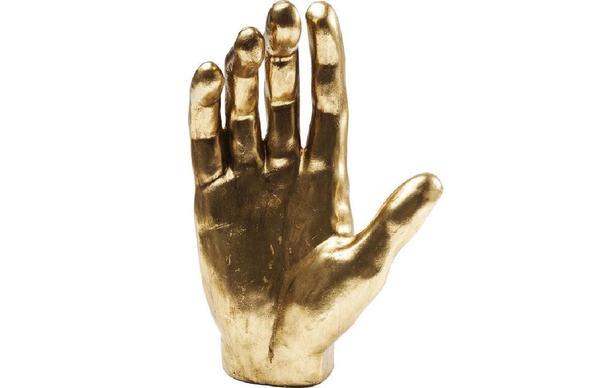 Image of Kare Design Dekofigur "Kare Hand Gold"