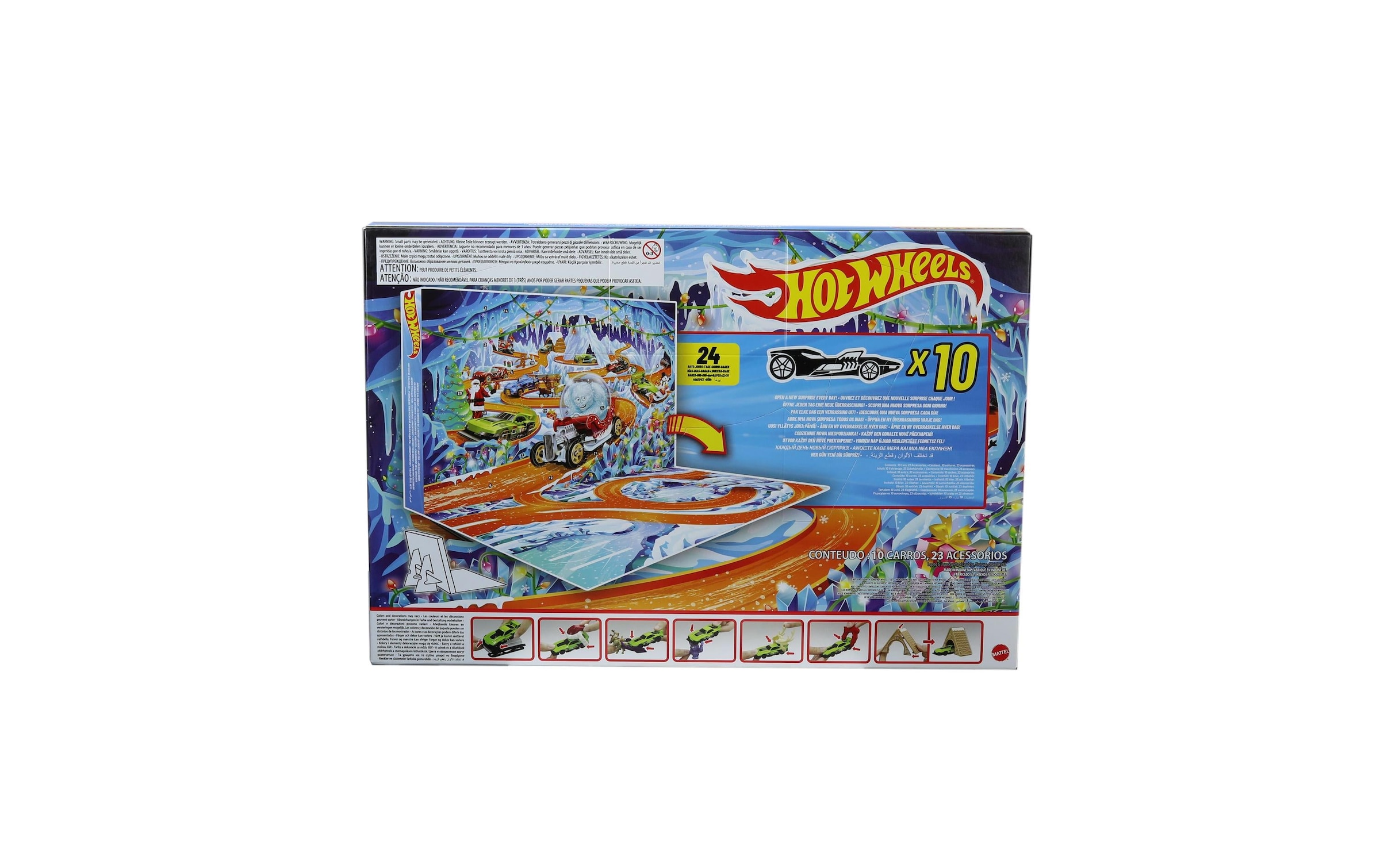 Hot Wheels Jouet calendrier de l'Avent »Adventskalender 2026 im Massstab 1:64«