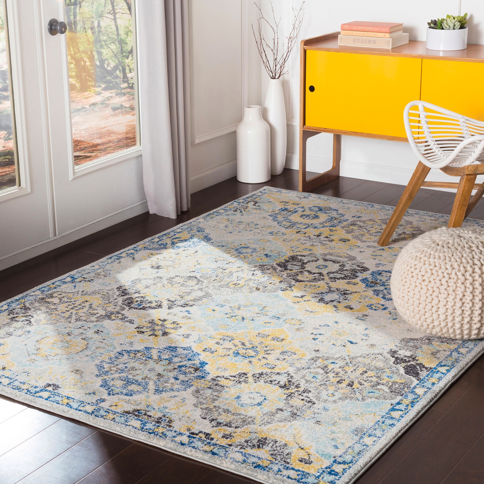 Image of Livabliss Teppich "CUZCO" rechteckig 11 mm Höhe Orient-Optik, Vintage Design, Boho Stil, Kurzflor, Wohnzimmer