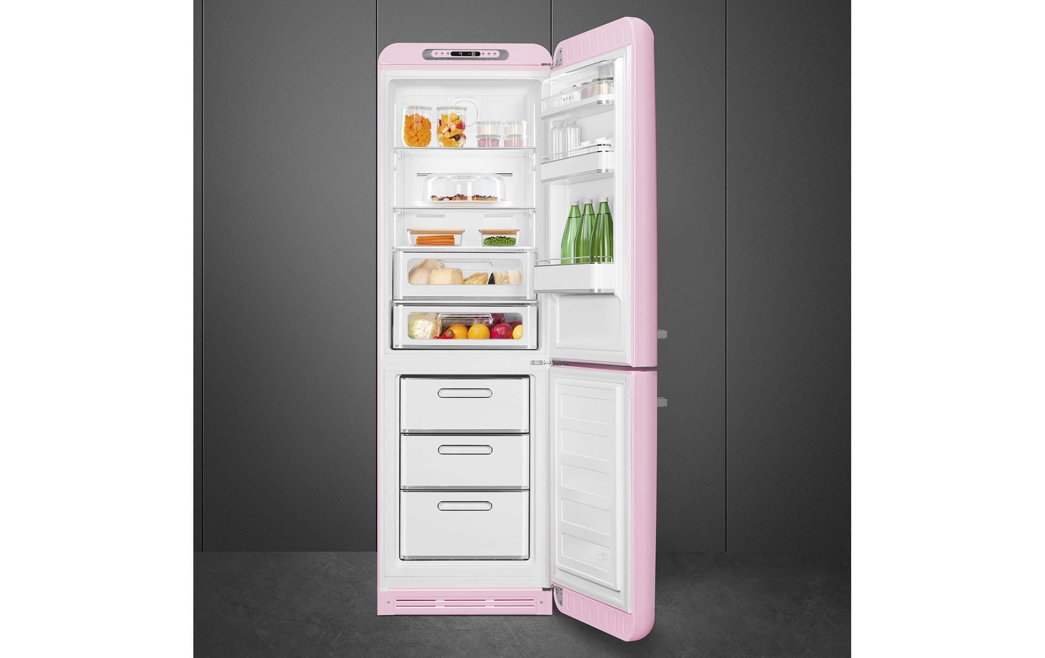 Smeg Réfrigérateur »FAB32RPK6« 196,8 cm hoch 60,1 cm breit
