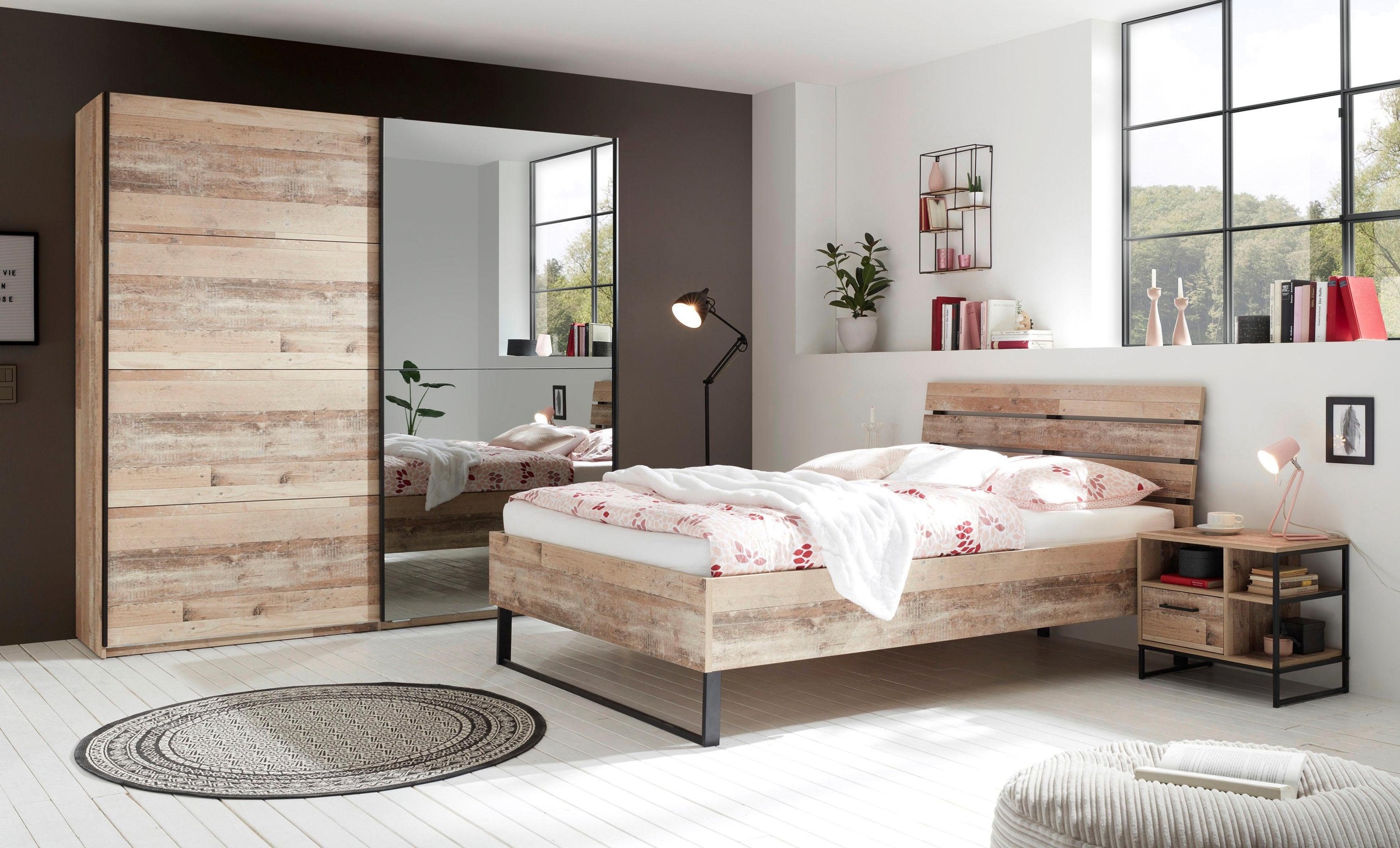 Image of Schlafkontor Nachtkommode »Roof«, Breite 55 cm bei Ackermann Versand Schweiz