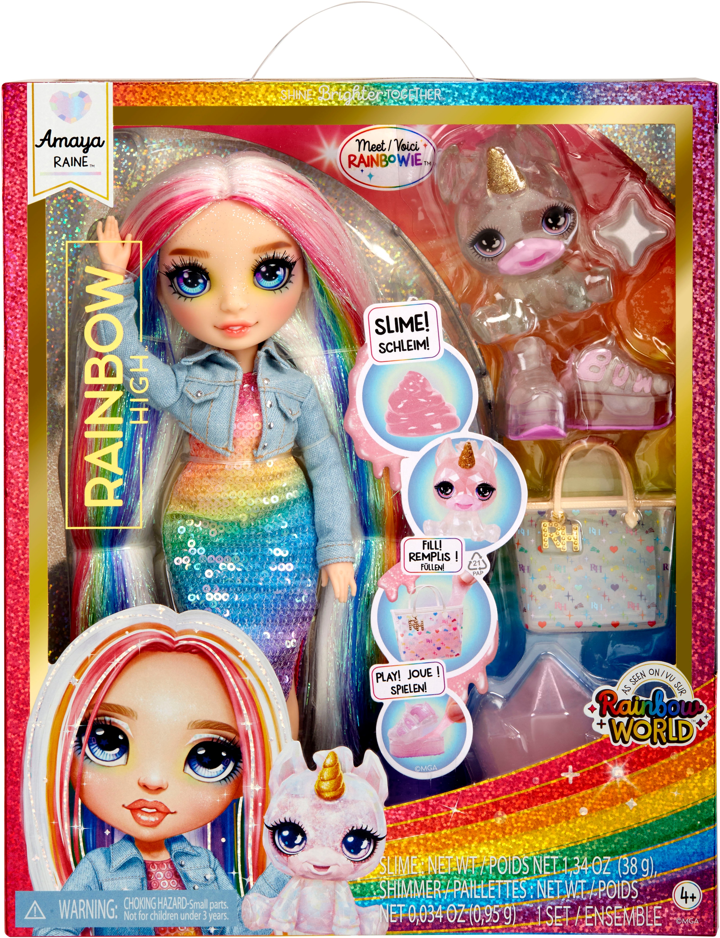 RAINBOW HIGH Poupée à habiller »Classic Rainbow Fashion Doll - Amaya (rainbow)«