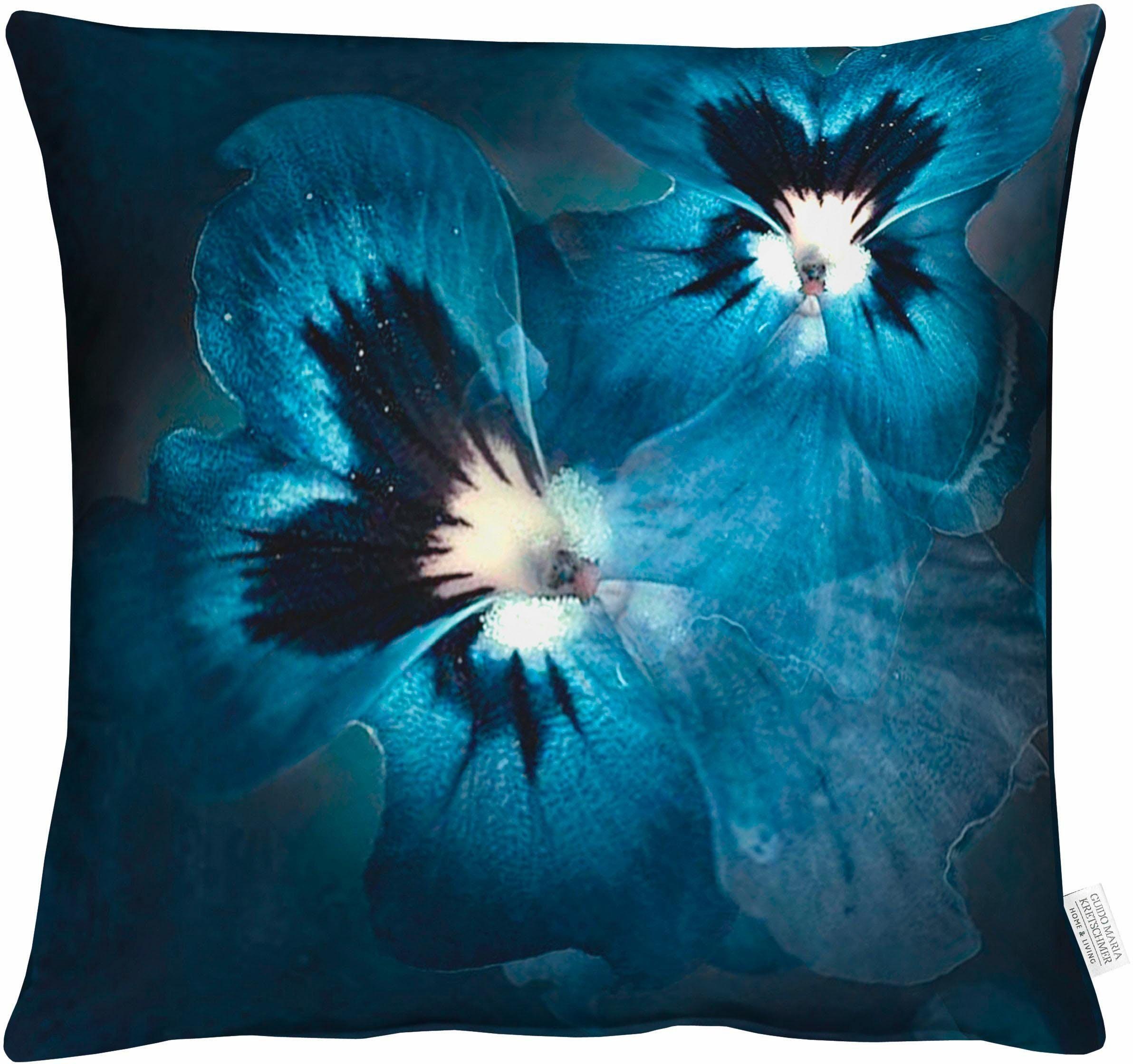 Image of GOODproduct Dekokissen "Viola" Kissenhülle ohne Füllung, 1 Stück 46x46 cm