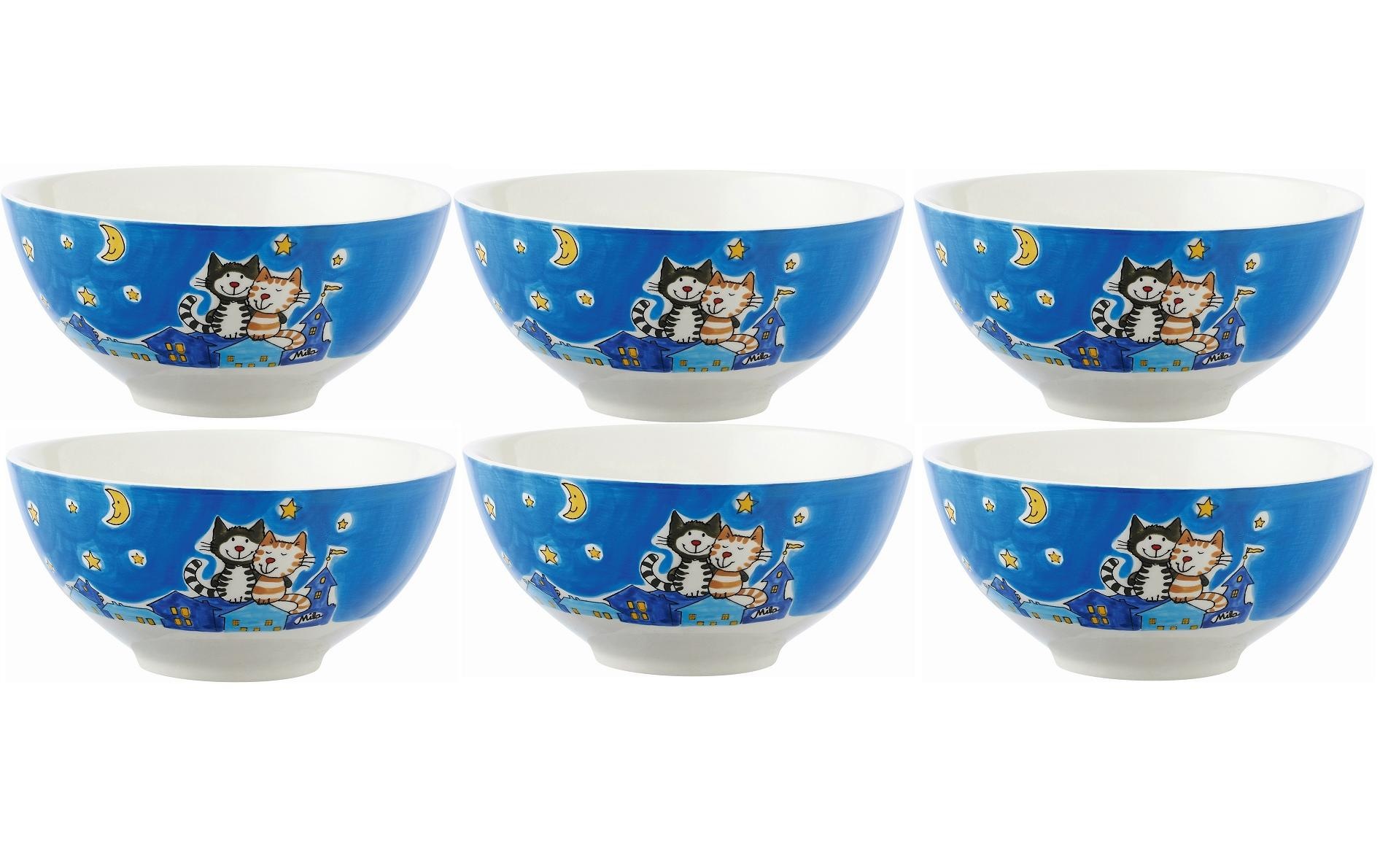 Image of Mila Schale »Nachtkatzen 6 Stück« bei Ackermann Versand Schweiz