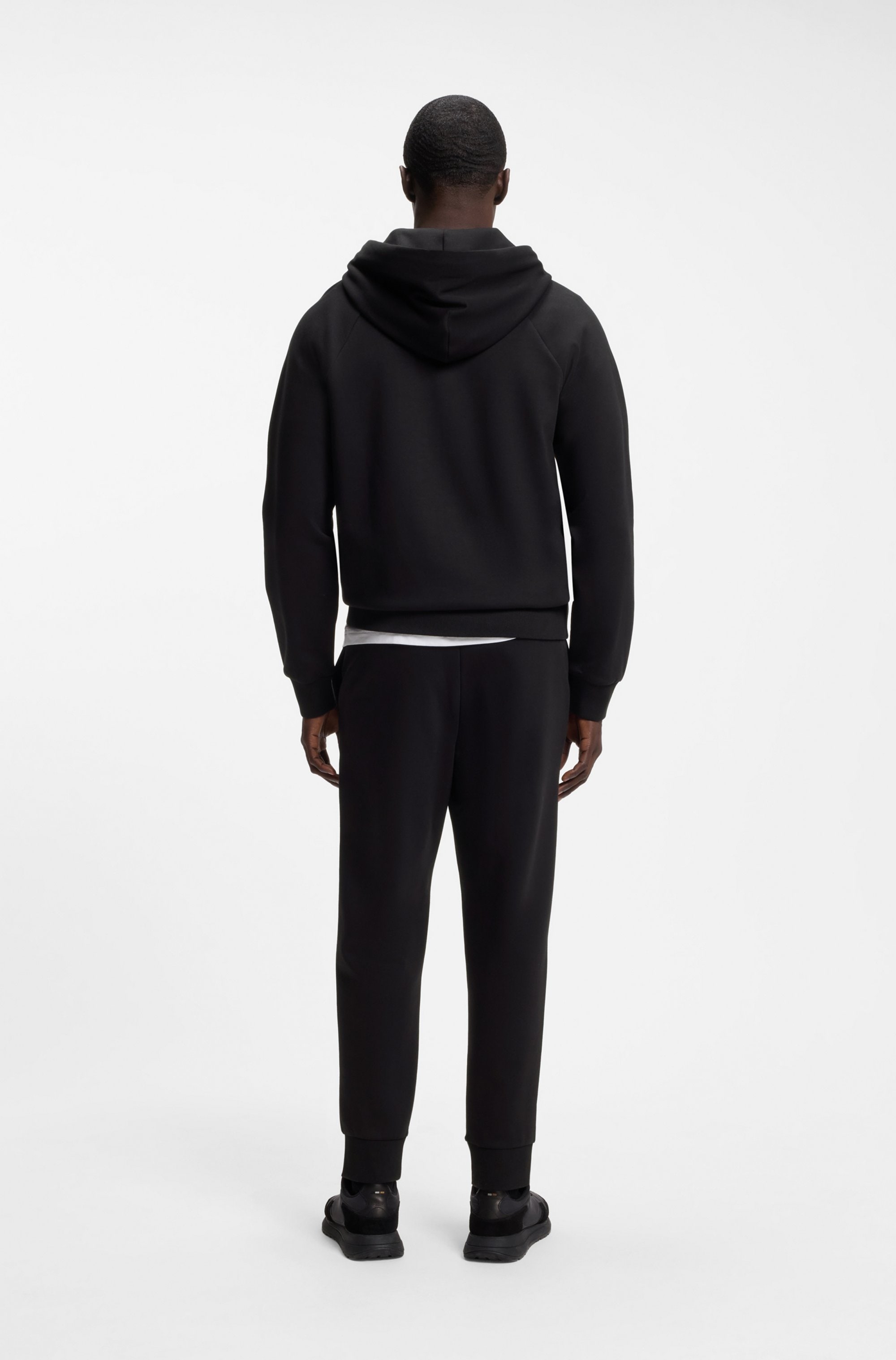 BOSS GREEN Sweat à capuche »Saggy« Regular Fit, poche kangourou, mélange de coton