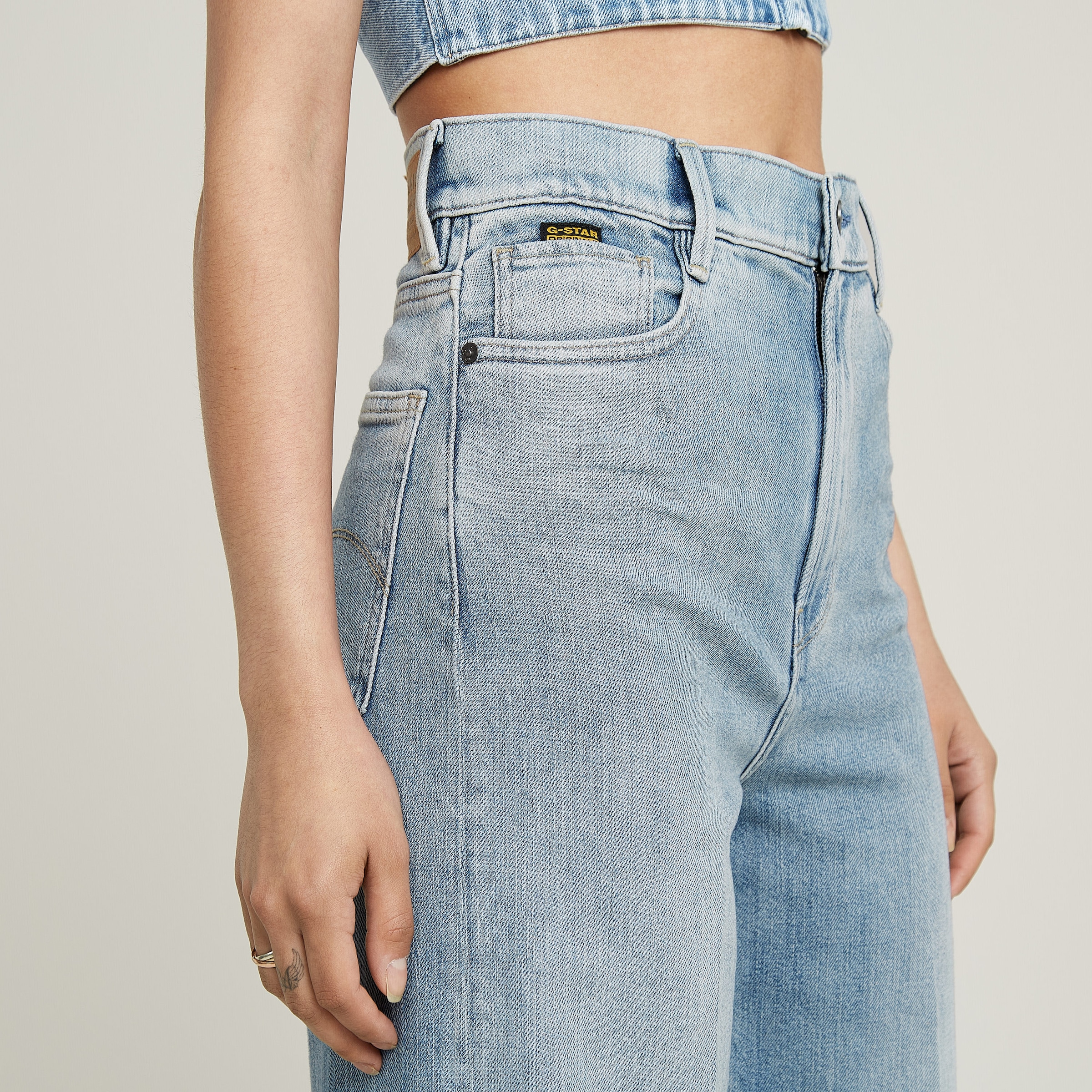 G-STAR Weite Jeans »Deck 2.0 High Loose Wmn«, im Five-Pocket Style