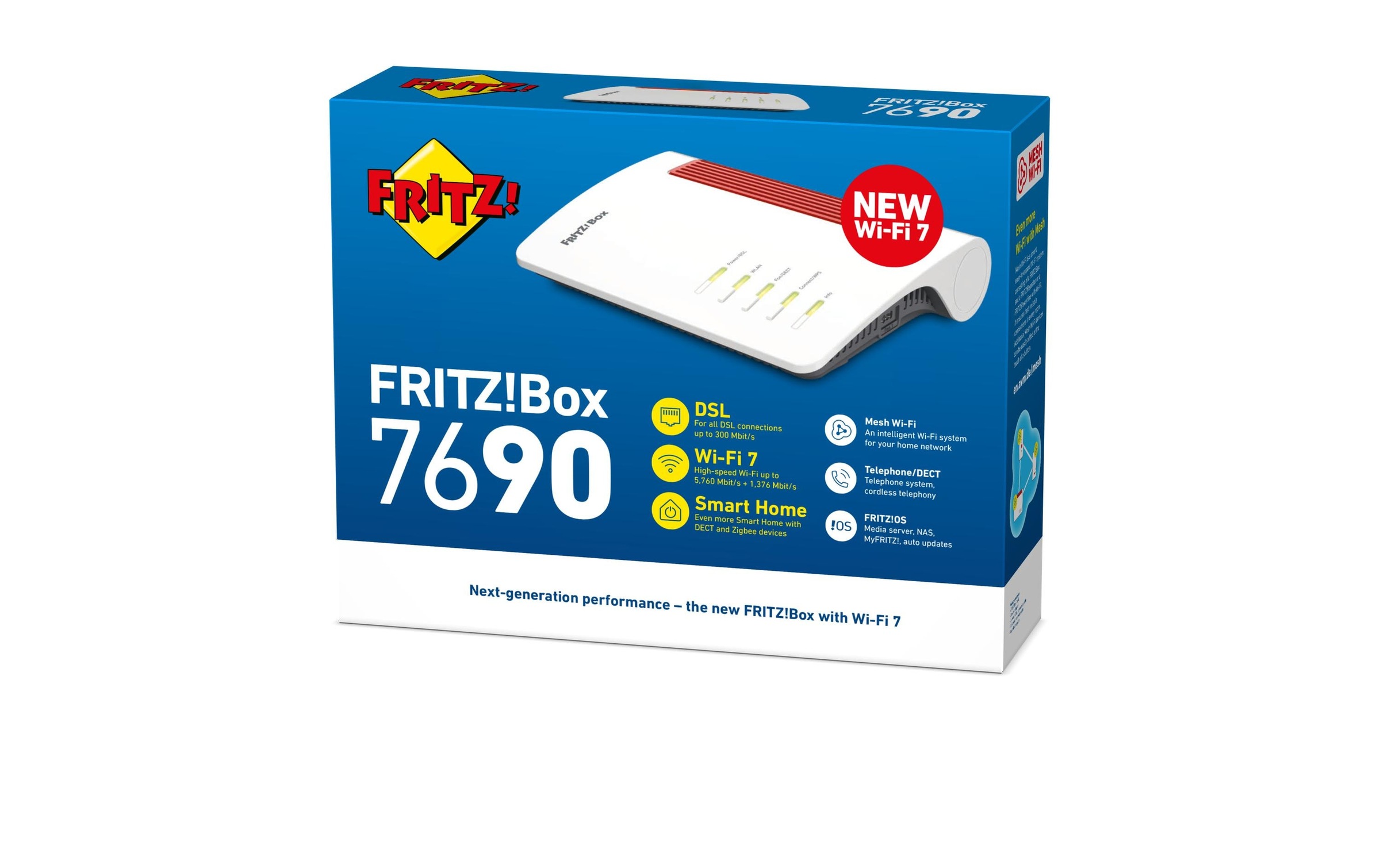   WLAN-Router »FRITZ! VDSL-Router FRITZ!Box 7690 International«