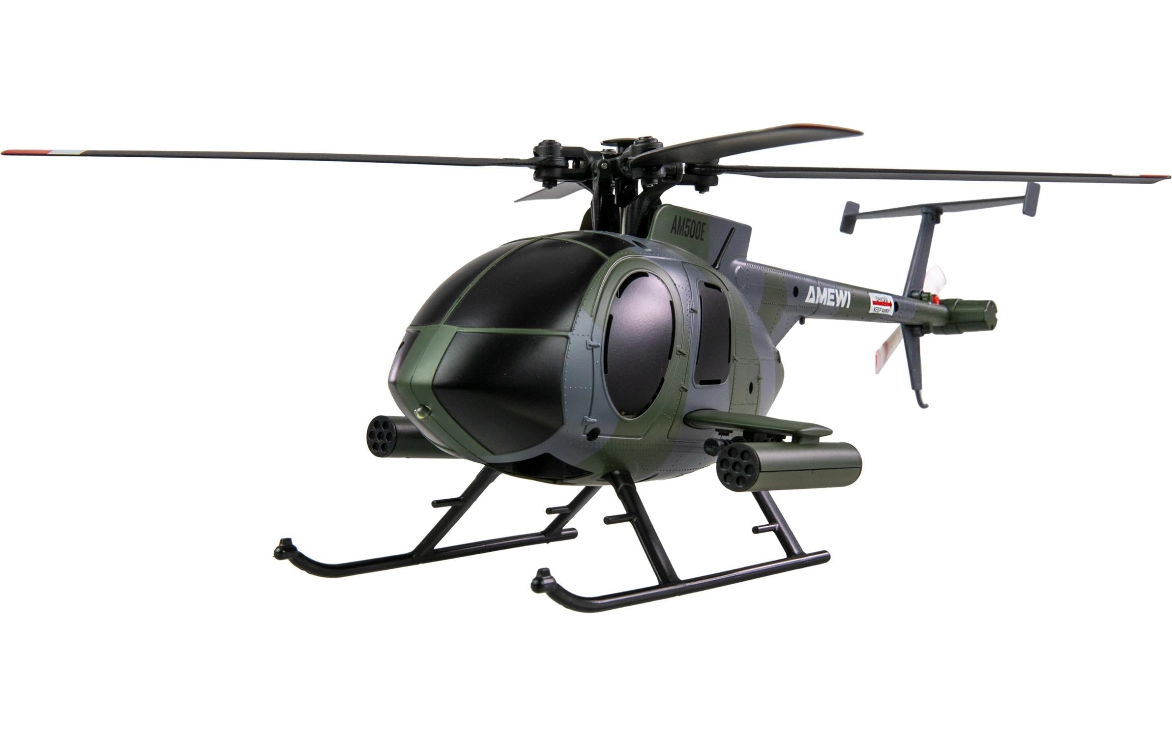 Amewi Hélicoptère RC »Helikopter Hughes MD500 Militär 4-Kanal 6G RTF«