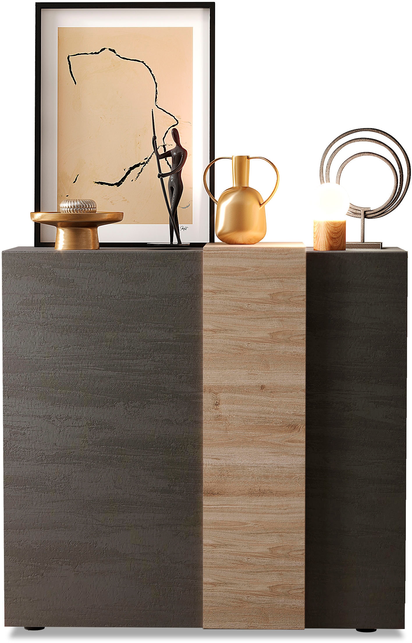 INOSIGN Highboard »Venus, Kommode«, Höhe 113 cm, Breite 121 cm