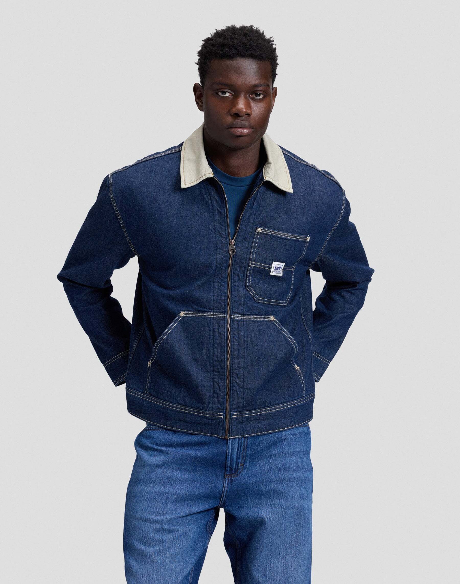 Lee® Jeansjacke »Lee Jeansjacke 91W Lined Workwear«