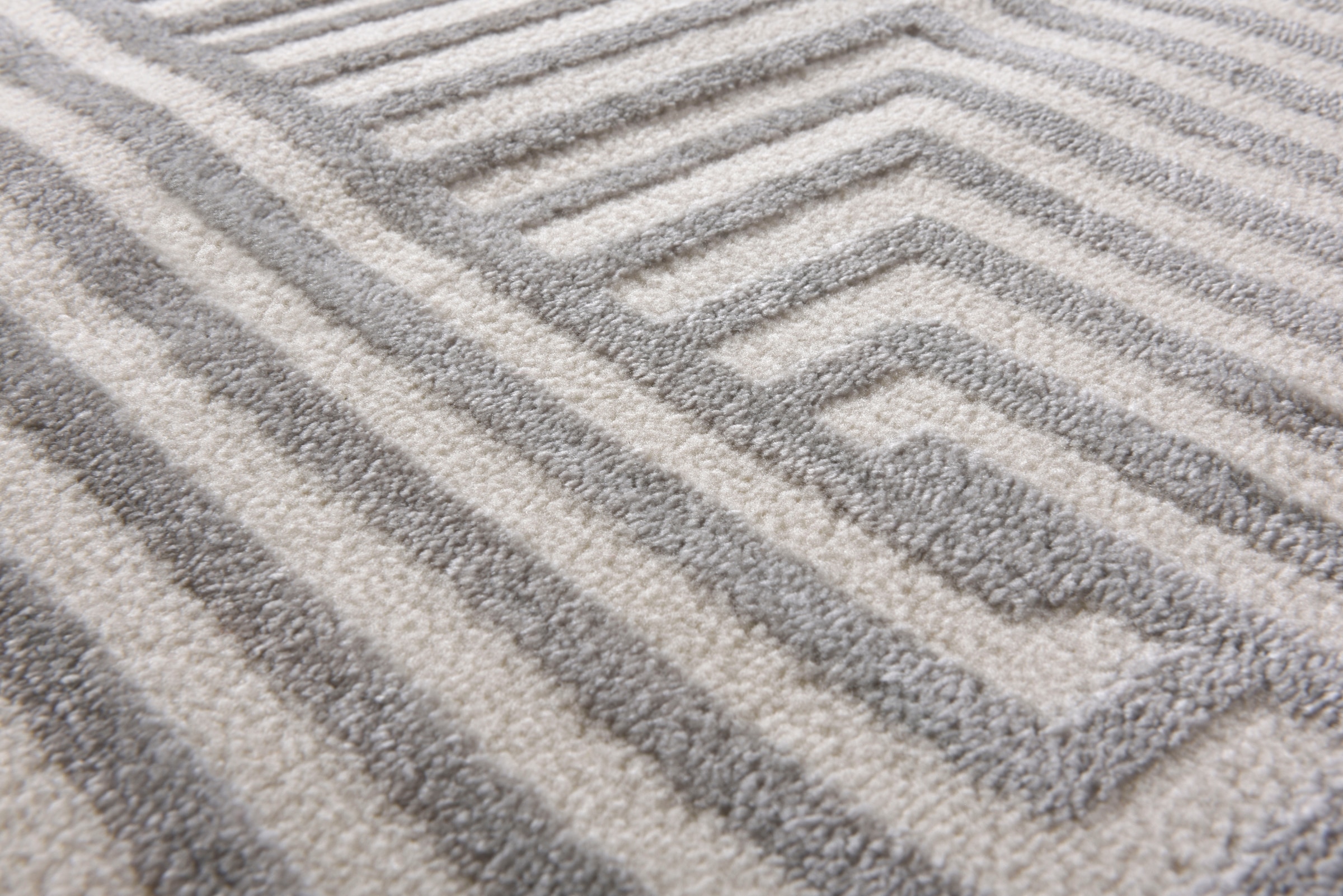 Gino Falcone Tapis »Fabiana 33« Rectangulaire 9 mm Höhe modernes geometrisches 3D-Design, ideal im Wohnzimmer & Schlafzimmer